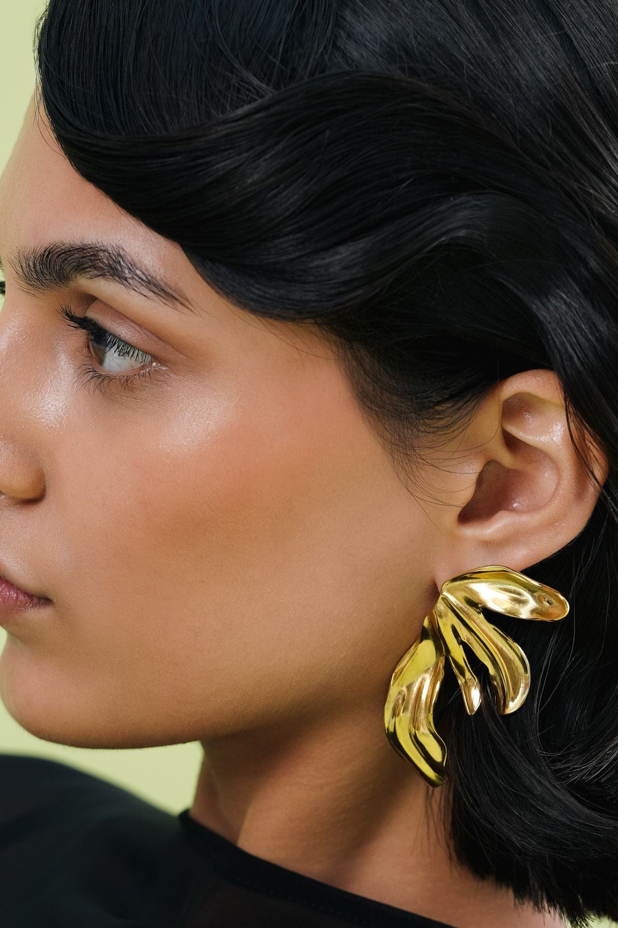 18Kt Gold Plated Palm Wings