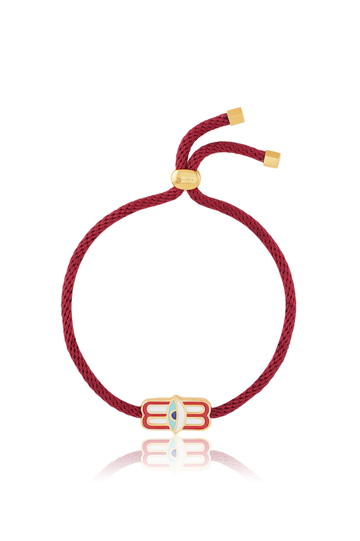 Trinetra Bracelet In 18kt Gold Plated