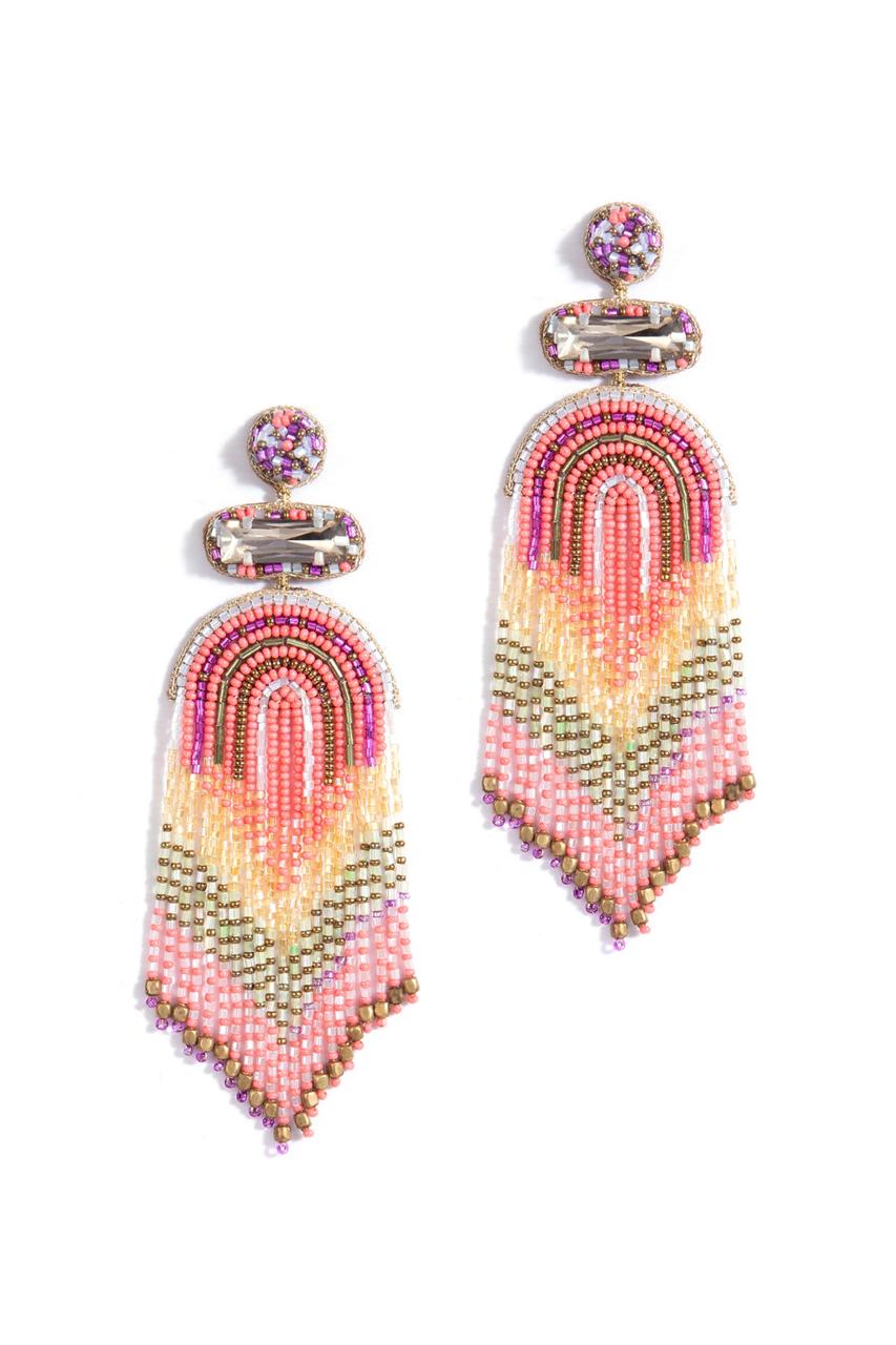 Fuchsia Ishani Earrings