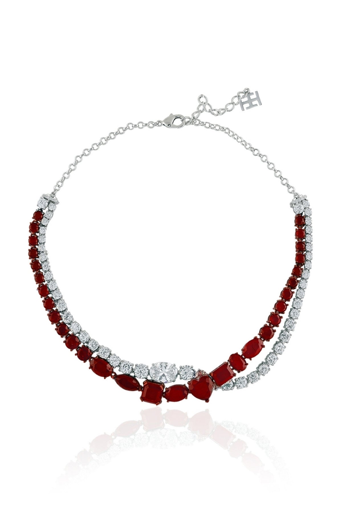 Estate Ruby Botox Necklace