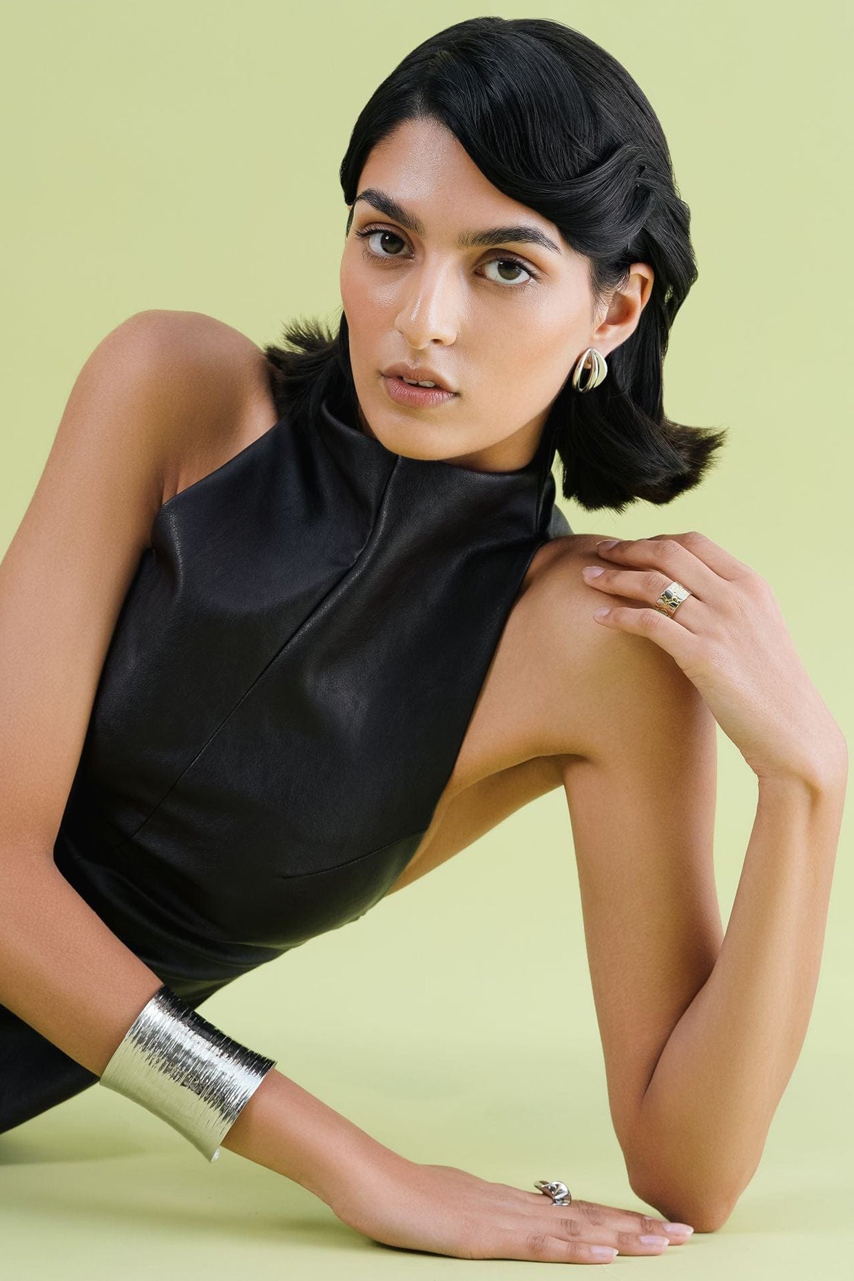 18Kt Gold Plated Cage Earrings