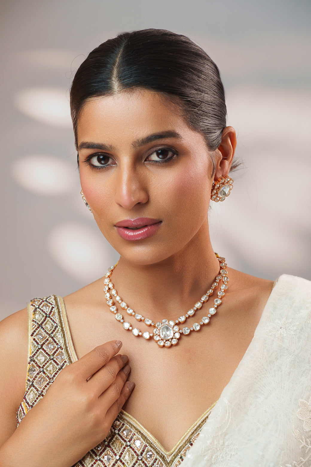 Maithili Kundan Necklace Set