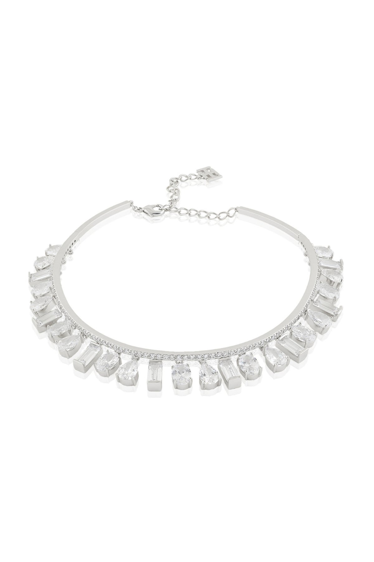 Chatelaine Diamante Botox Charm Necklace
