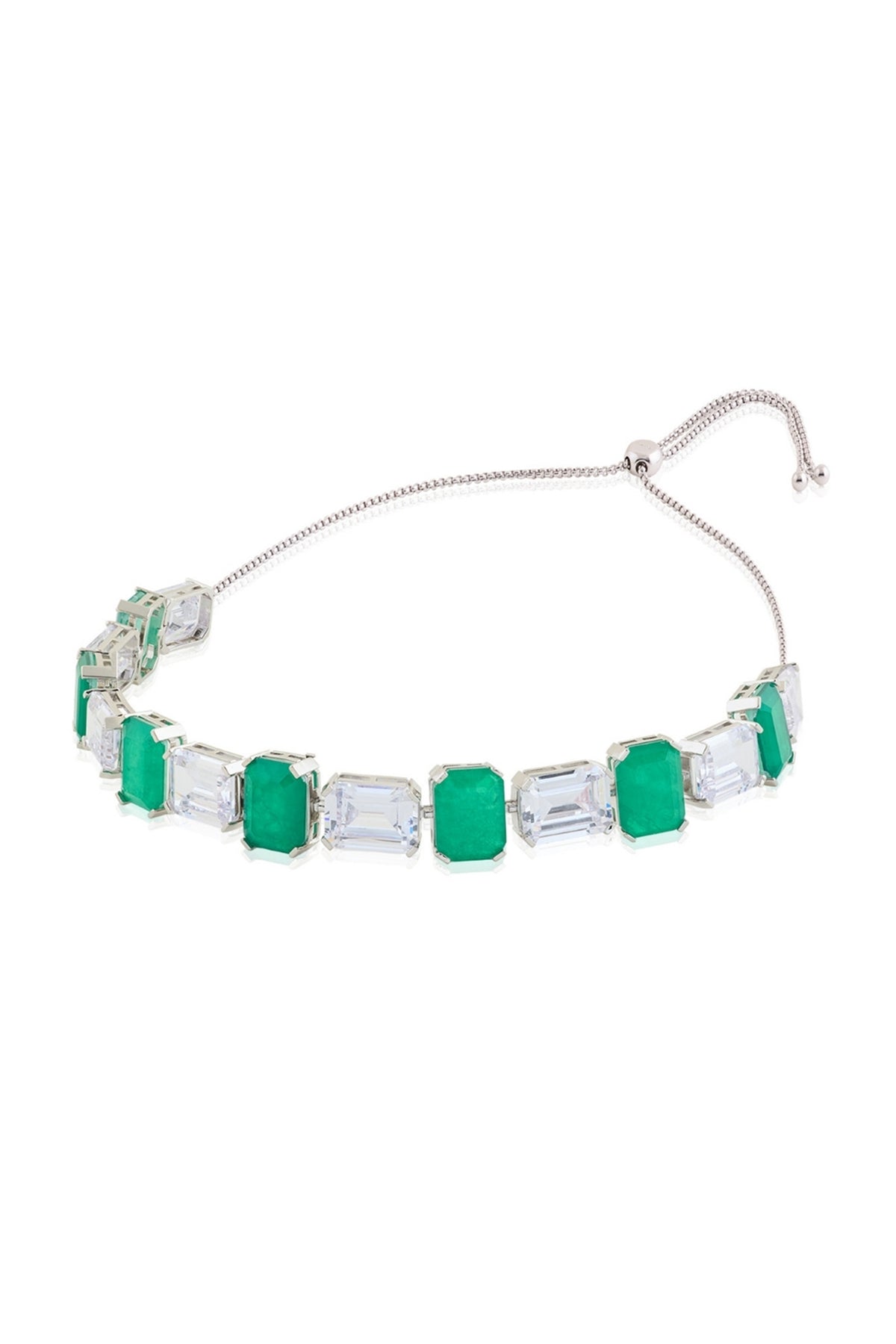 Emeraldine Botox Choker Necklace