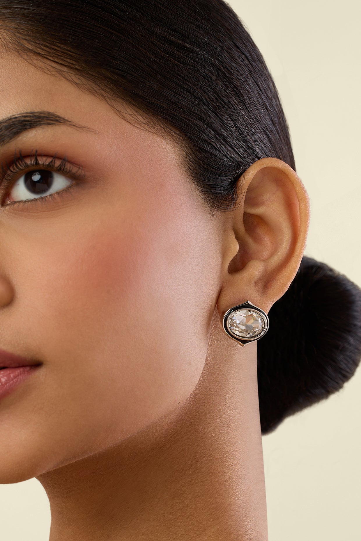 Temperance Statement Studs 18kt Gold Plated