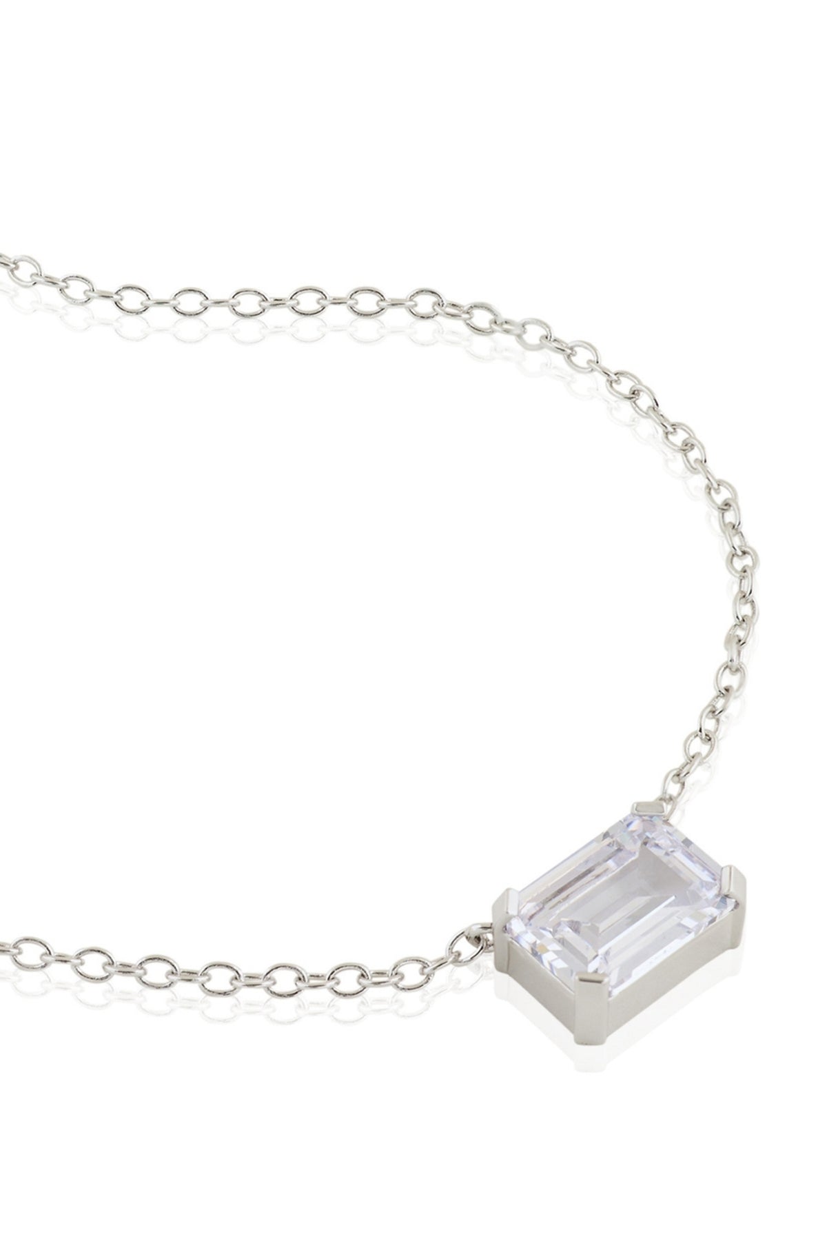 Diamante Botox Pendant Necklace