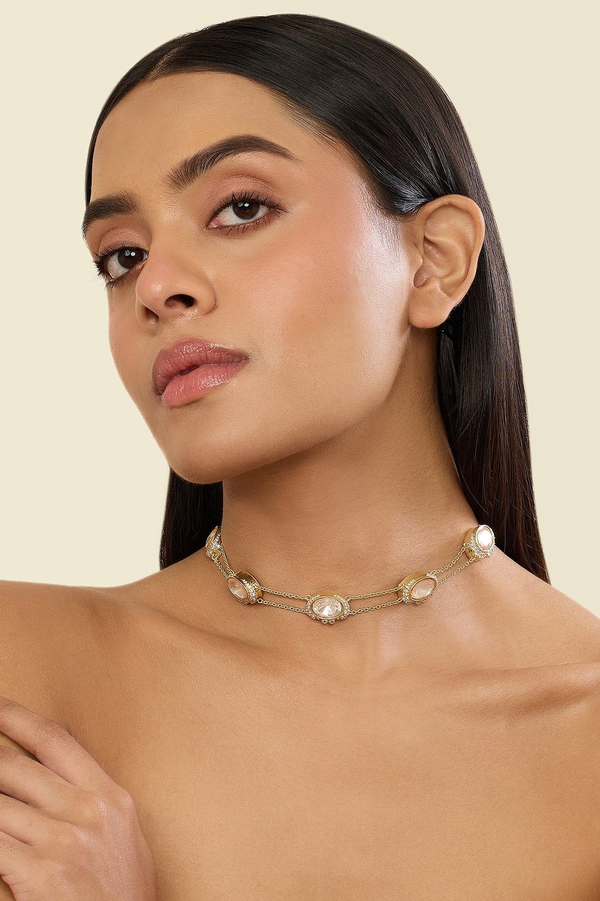 Polki Valleria Royal Choker Necklace
