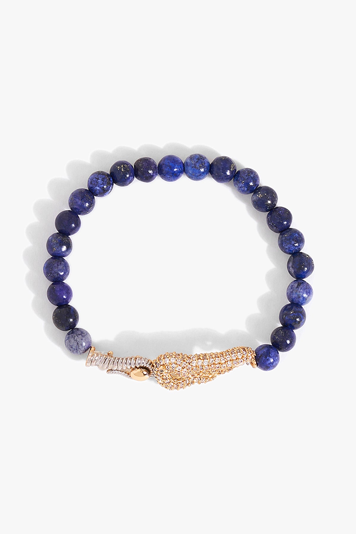 KOKO Sigil Beaded Bracelet in Tiger Stone