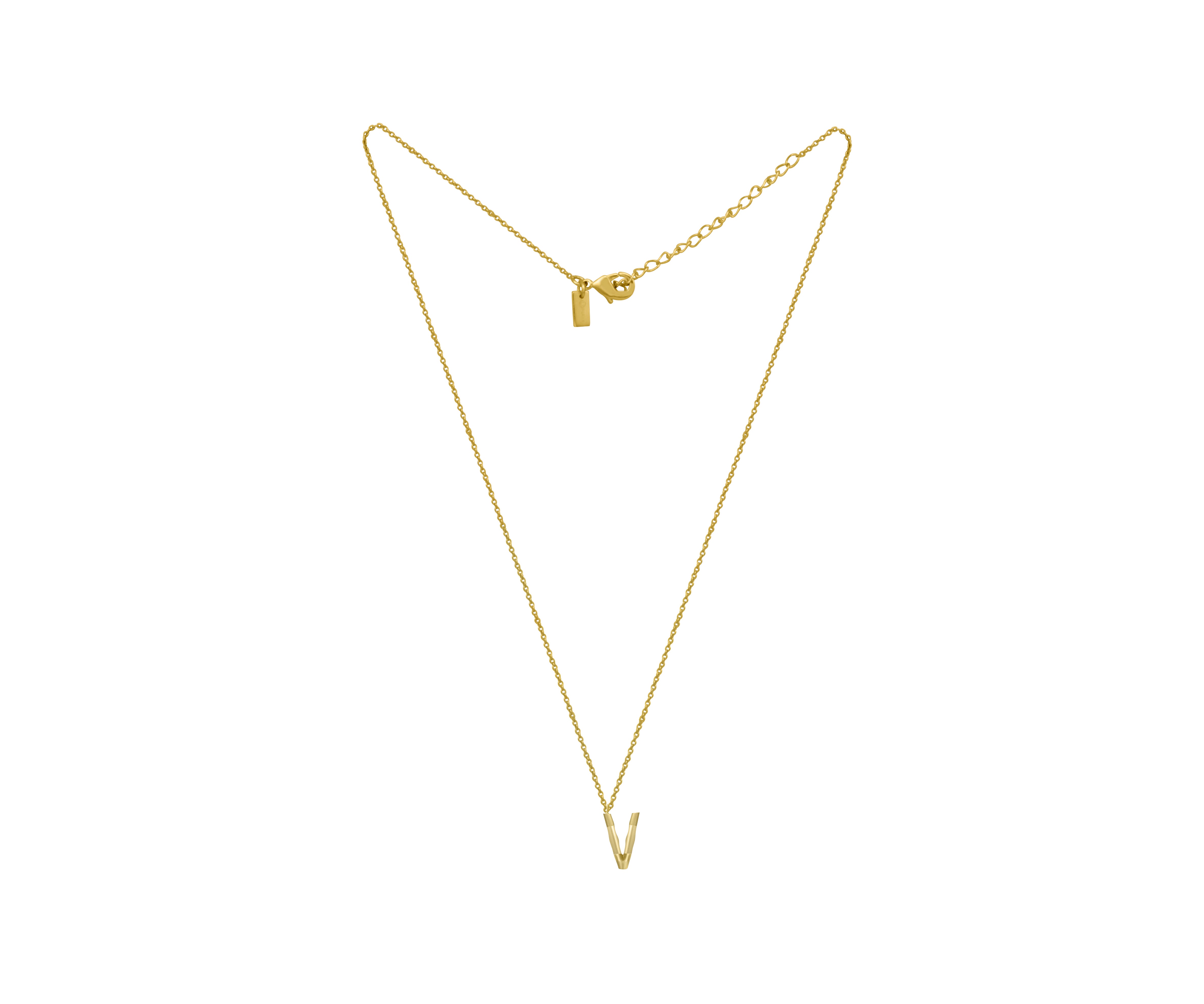 18Kt Gold Plated Initial-1