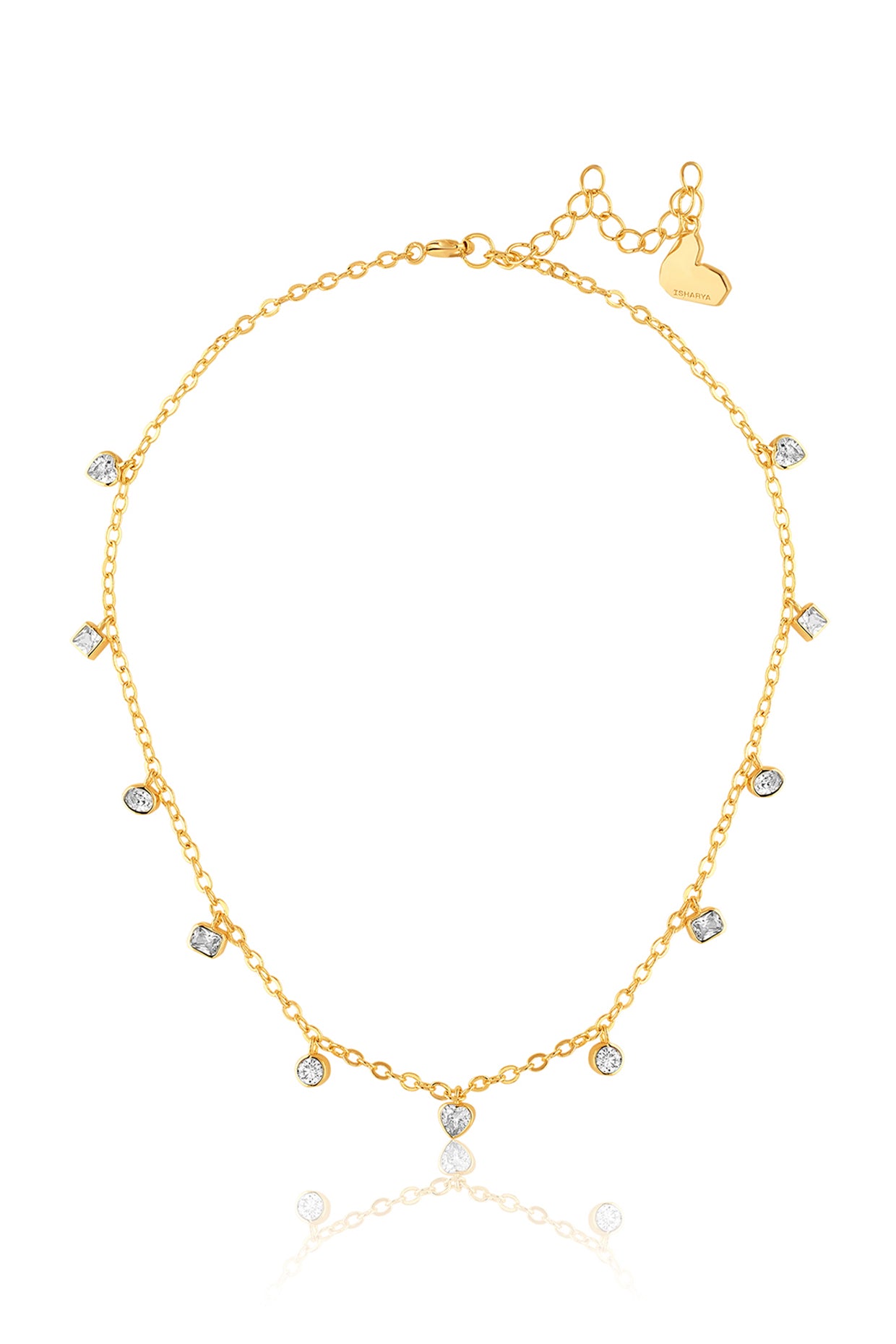 Celestial Charm Chain In 18kt Gold Plated