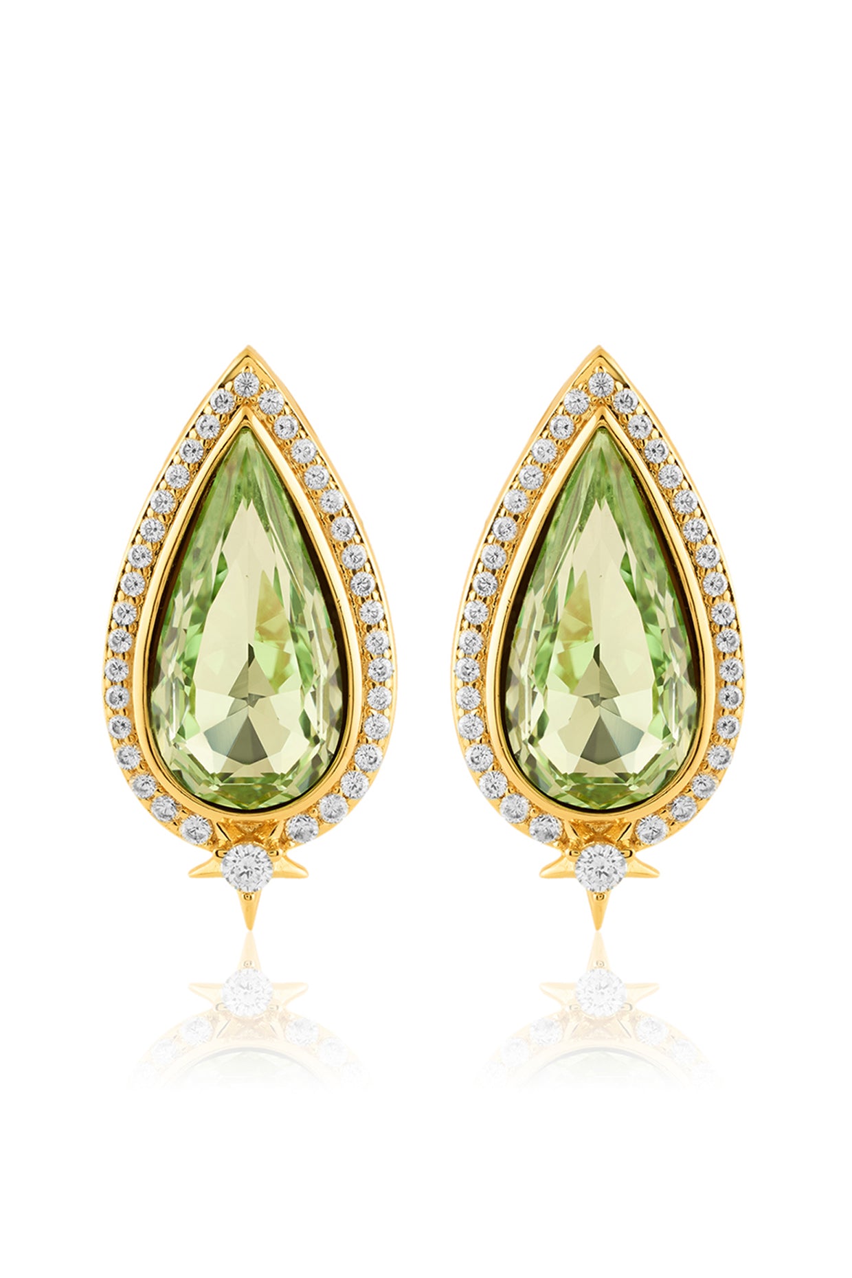 Boraelis Candy Studs In 18Kt Gold Plated