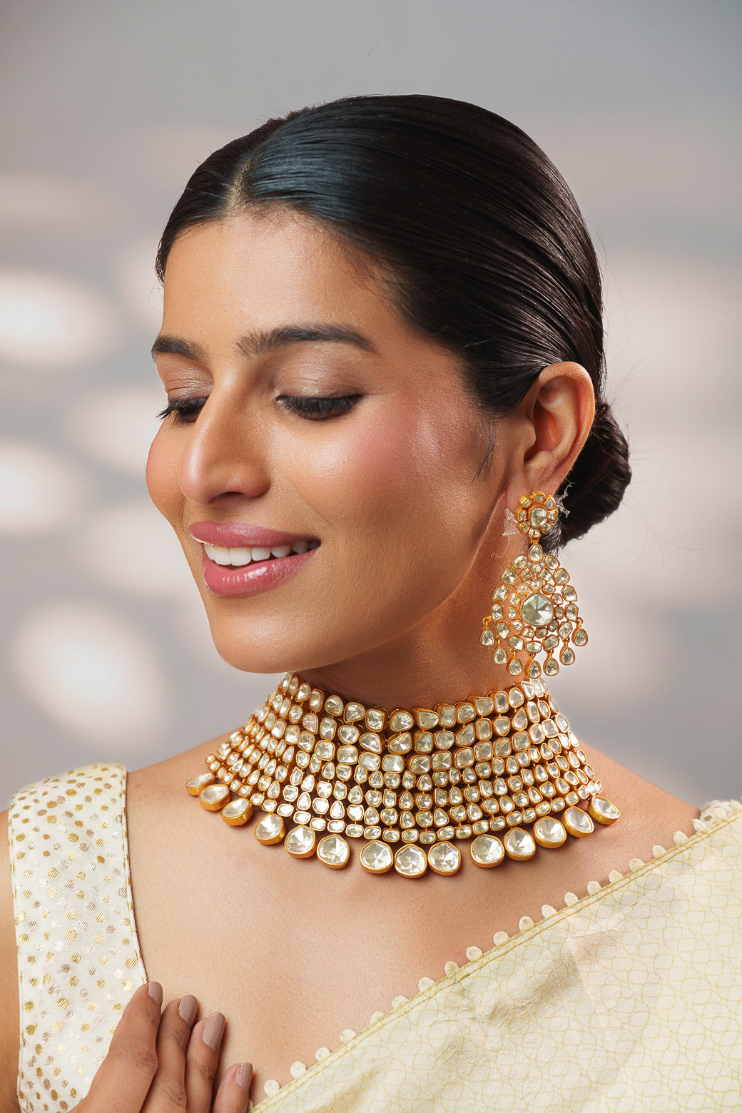 Zahra Moissanite Bridal Set