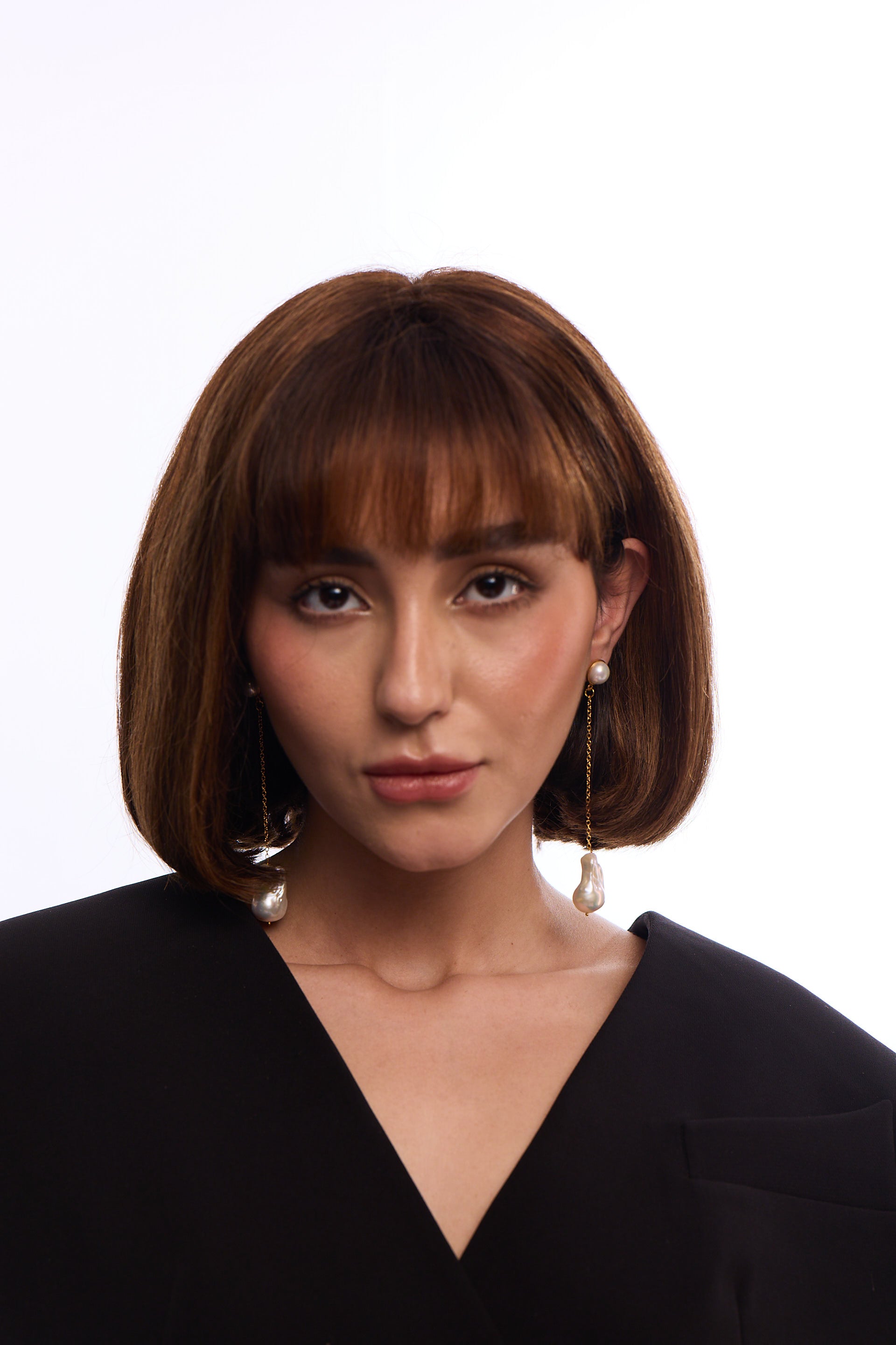 Baroque Duster Drops Earrings