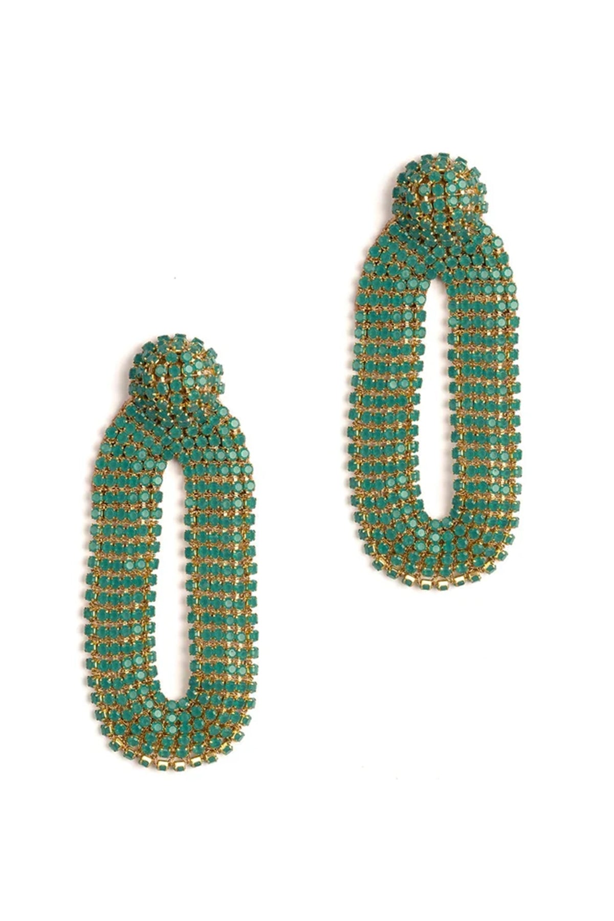 Green Bianca Earrings