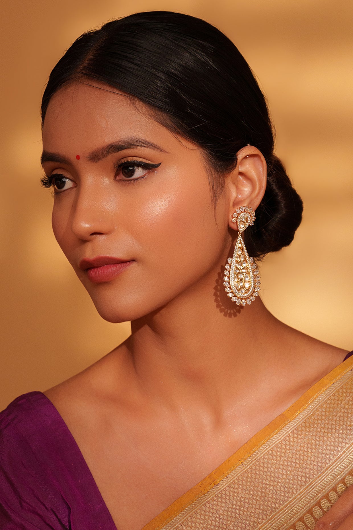 Savaani Kundan Danglers