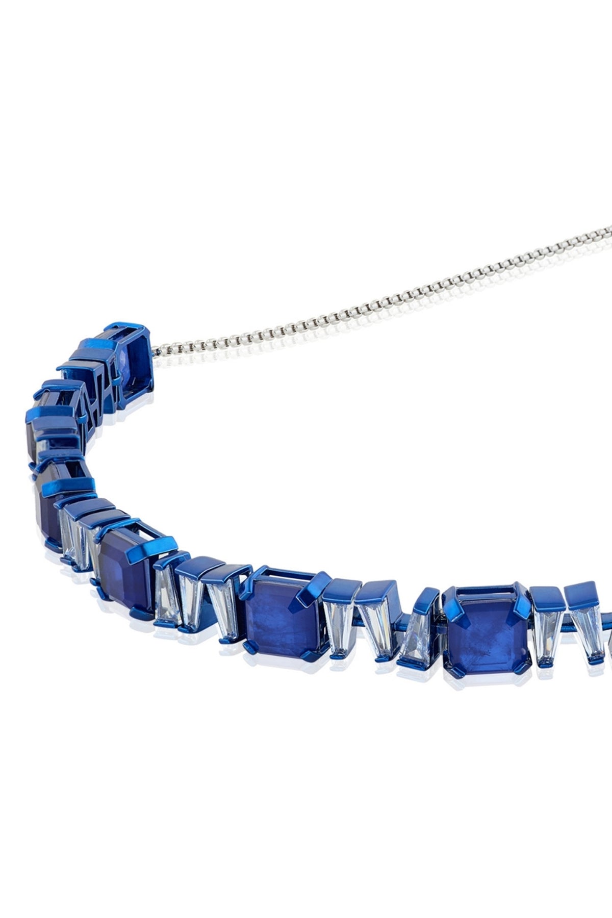Memoire Sapphire Botox Choker Necklace
