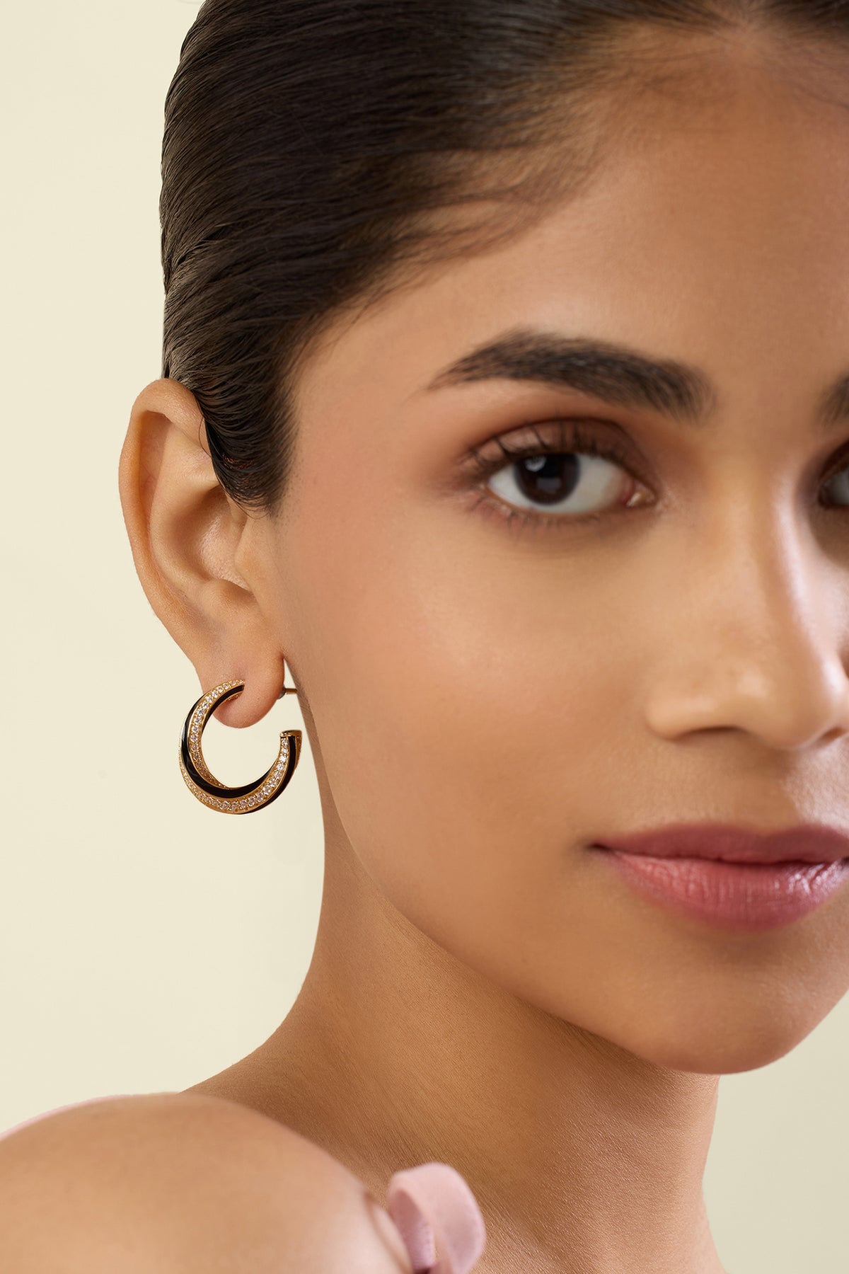 Notura Hoops In 18Kt Gold Plated