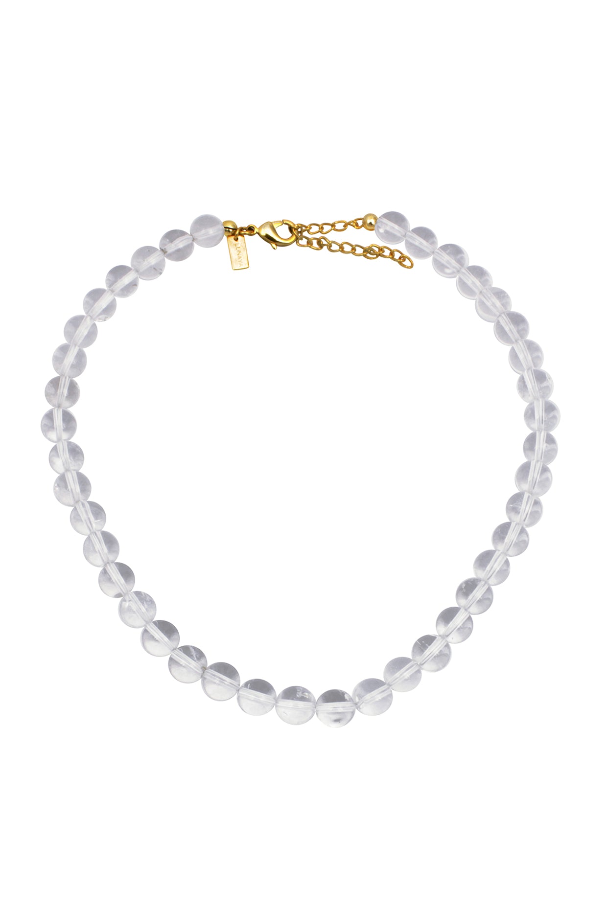 18Kt Gold Plated Bubble Gem Necklace