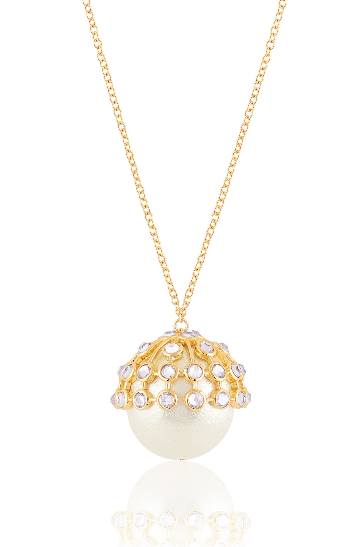 Demi Goddess Flower Layered Necklace 18Kt Gold Plated