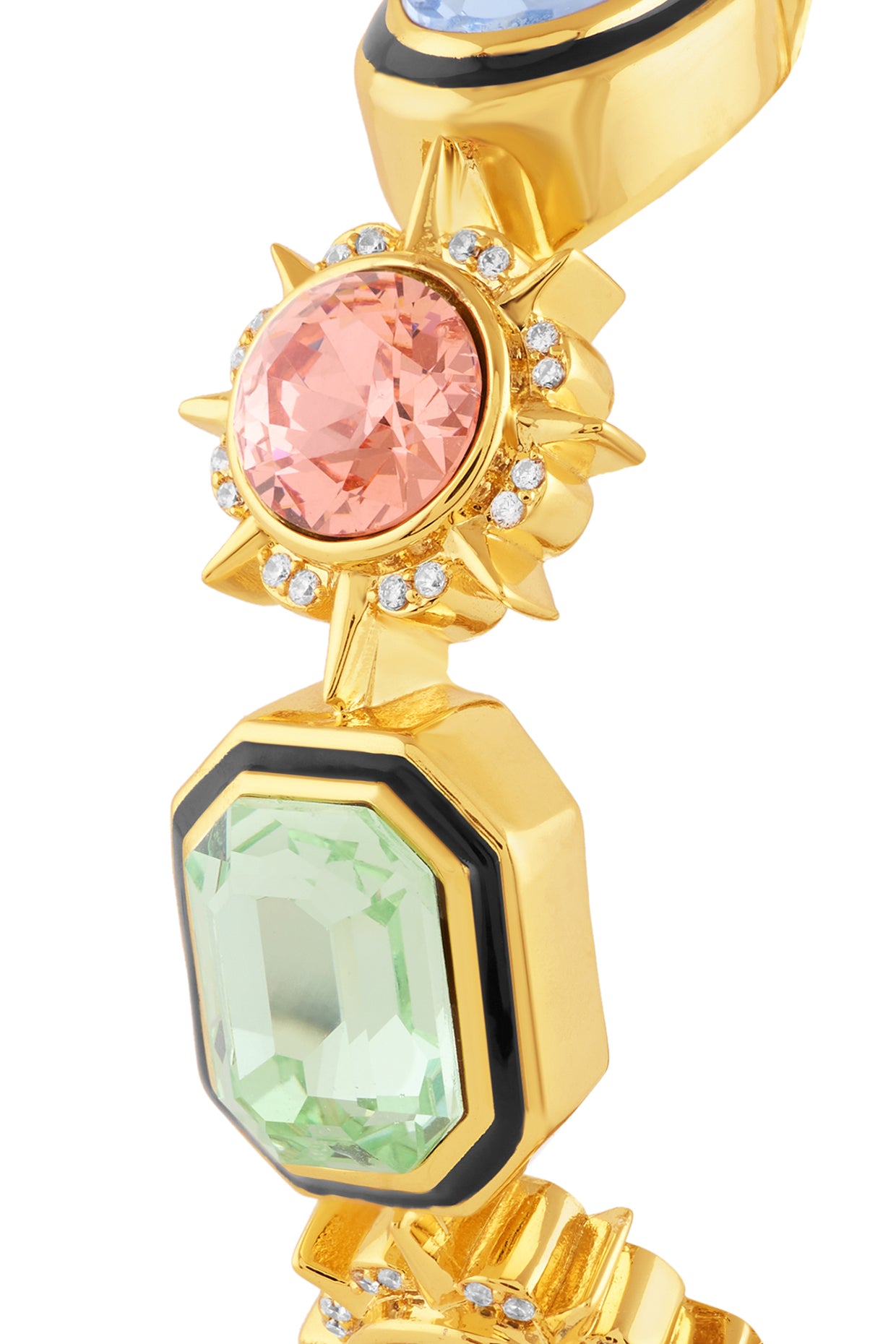 Oracle Statement Bracelet 18kt Gold Plated