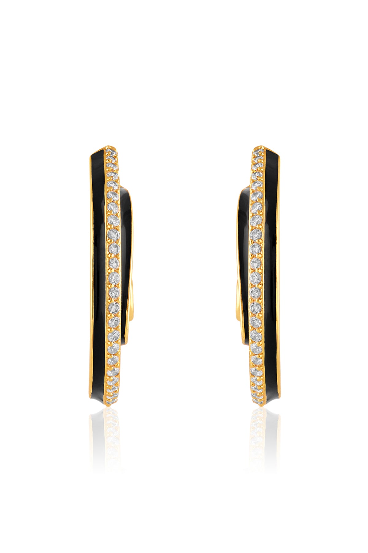 Notura Hoops In 18Kt Gold Plated