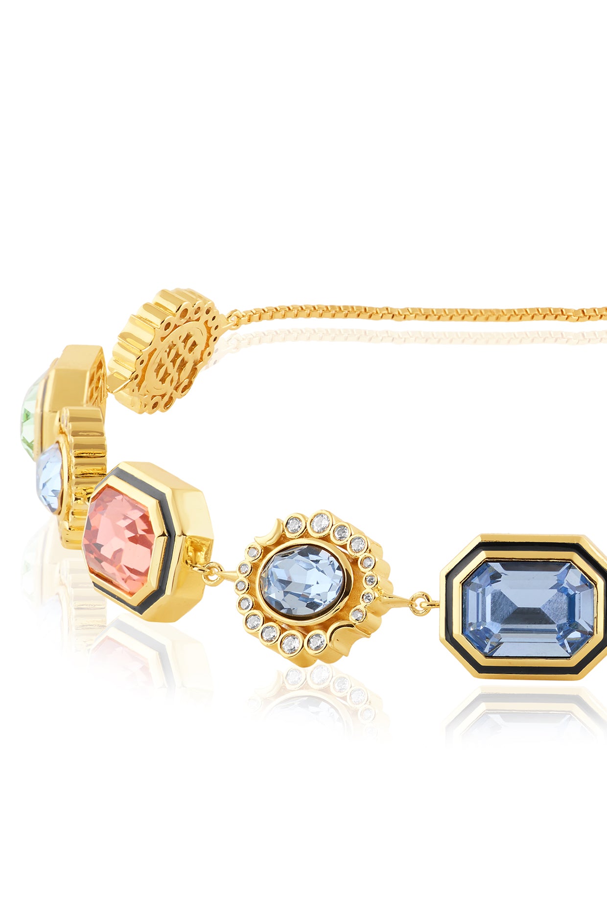 Rune Choker Necklace 18kt Gold Plated