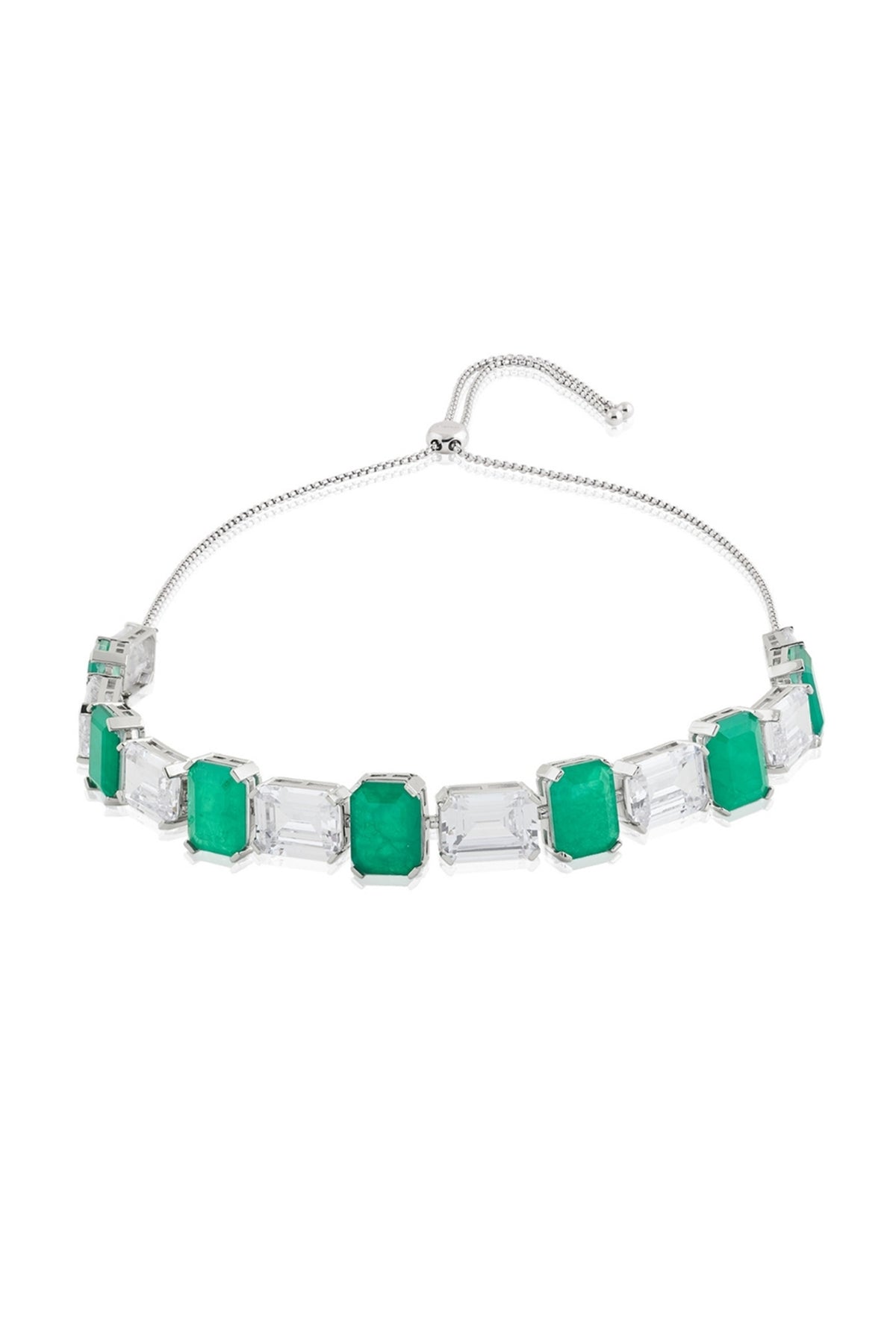 Emeraldine Botox Choker Necklace