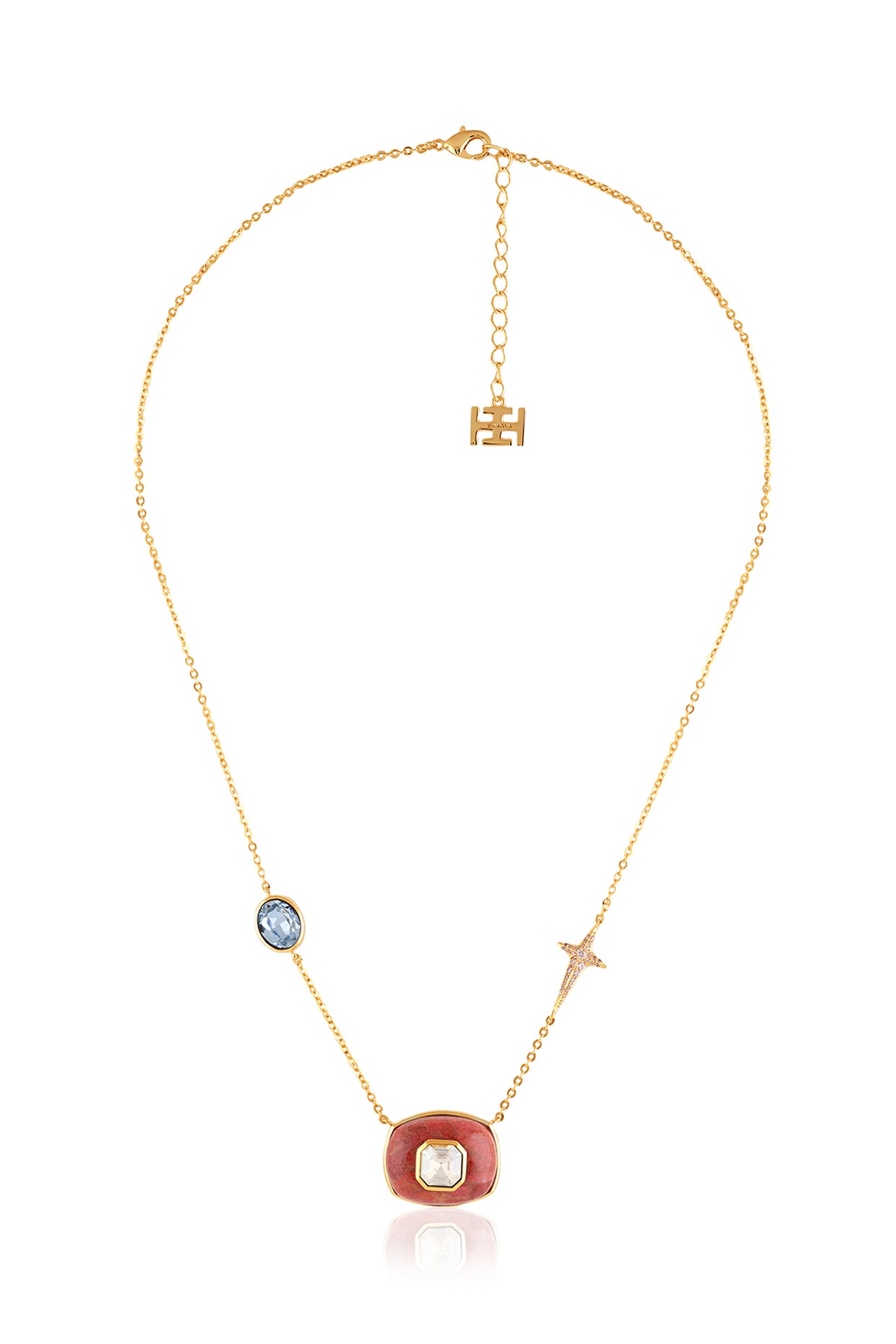 Starbound Pendant Necklace 18kt Gold Plated