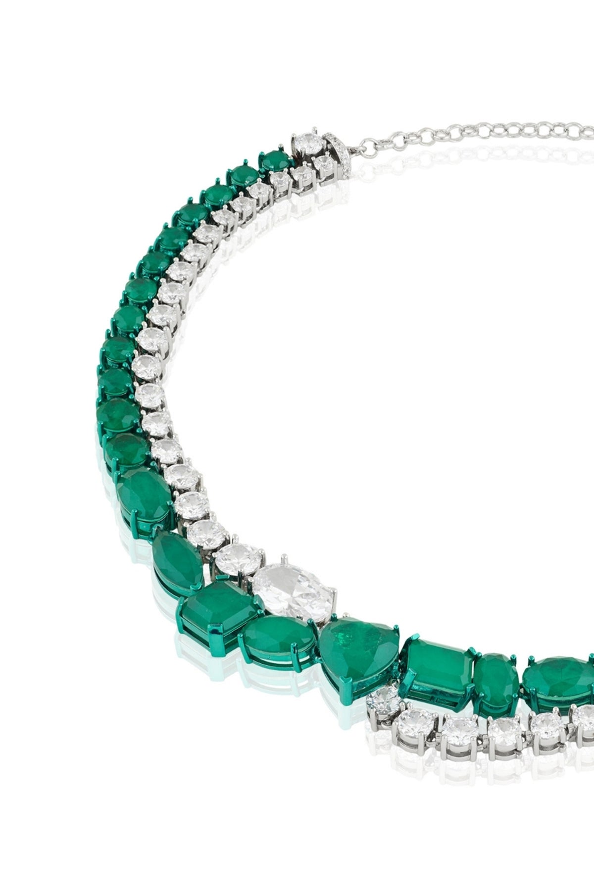 Estate Emerald Botox Necklace