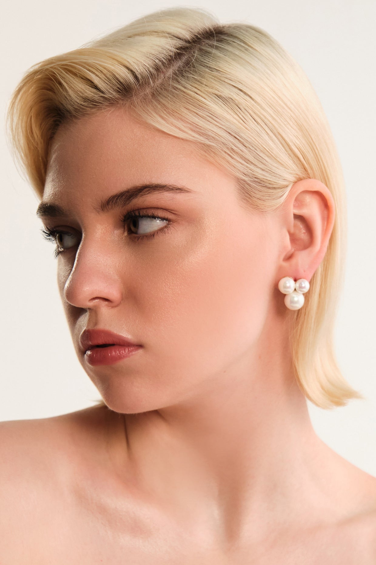 Mini Berry Studs 22Kt Gold-Plated