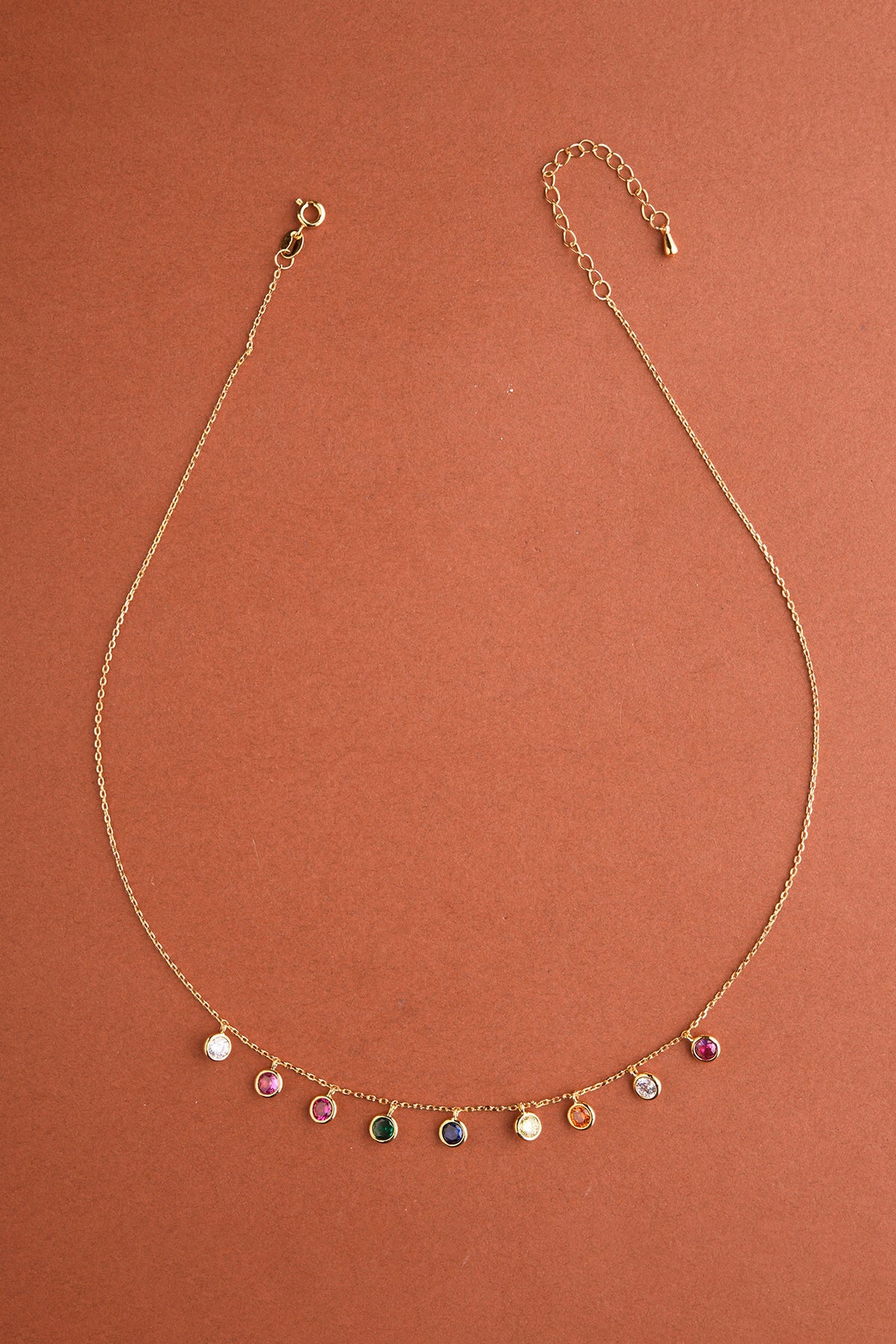 Multi Sora Drop Necklace