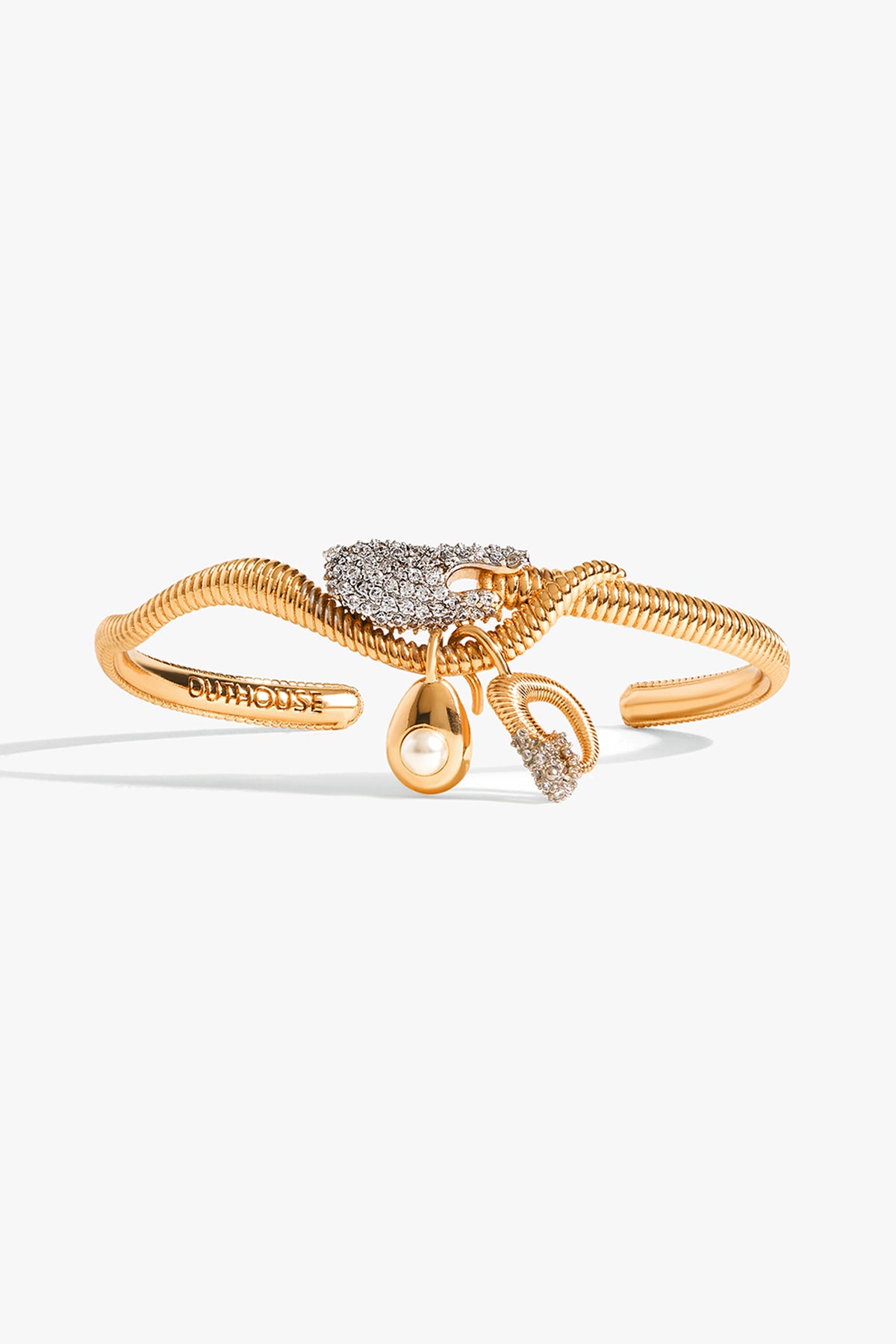 KOKO Alphabet Cuff in Blue Mist