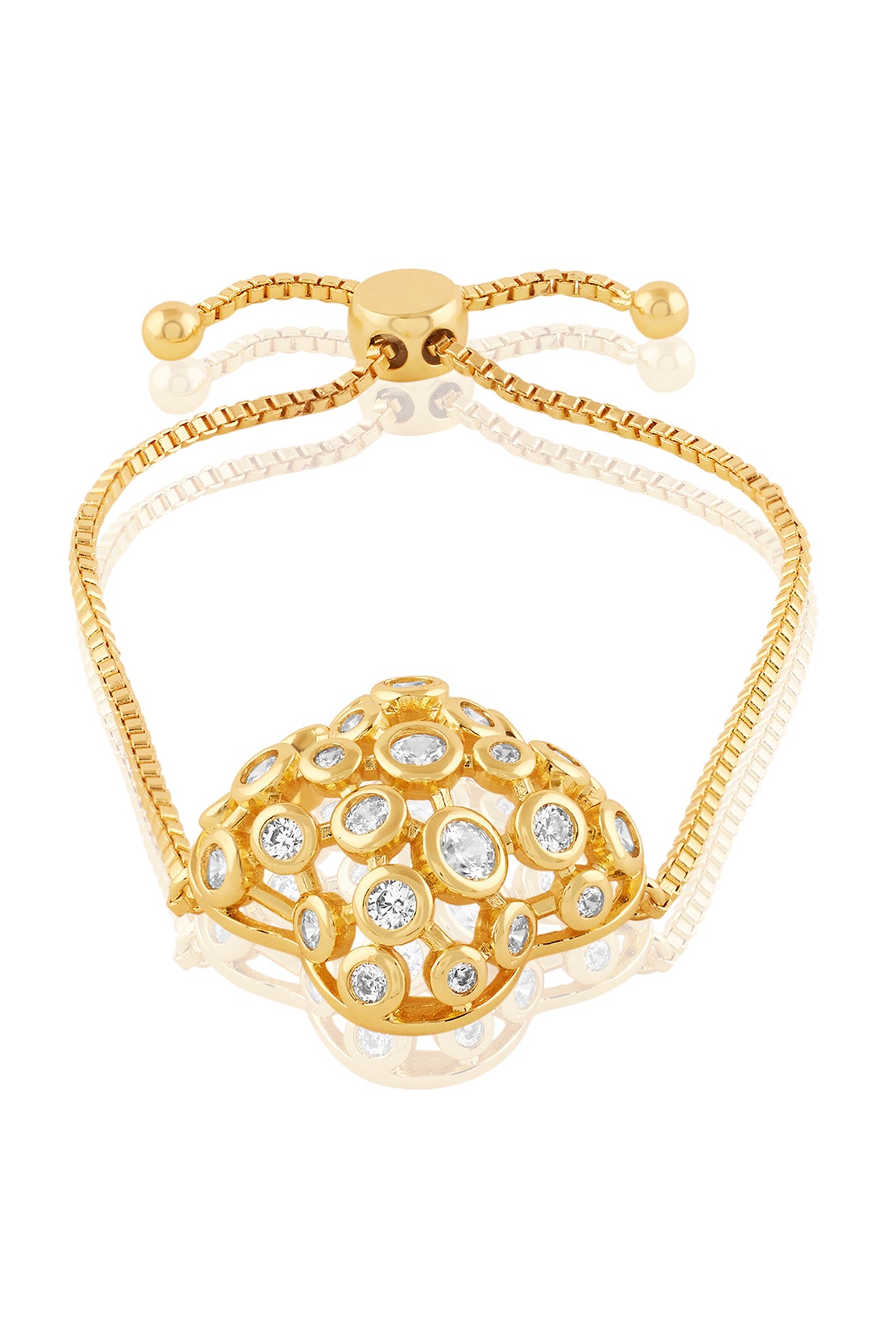 Norte Bolo Bracelet In 18Kt Gold Plated