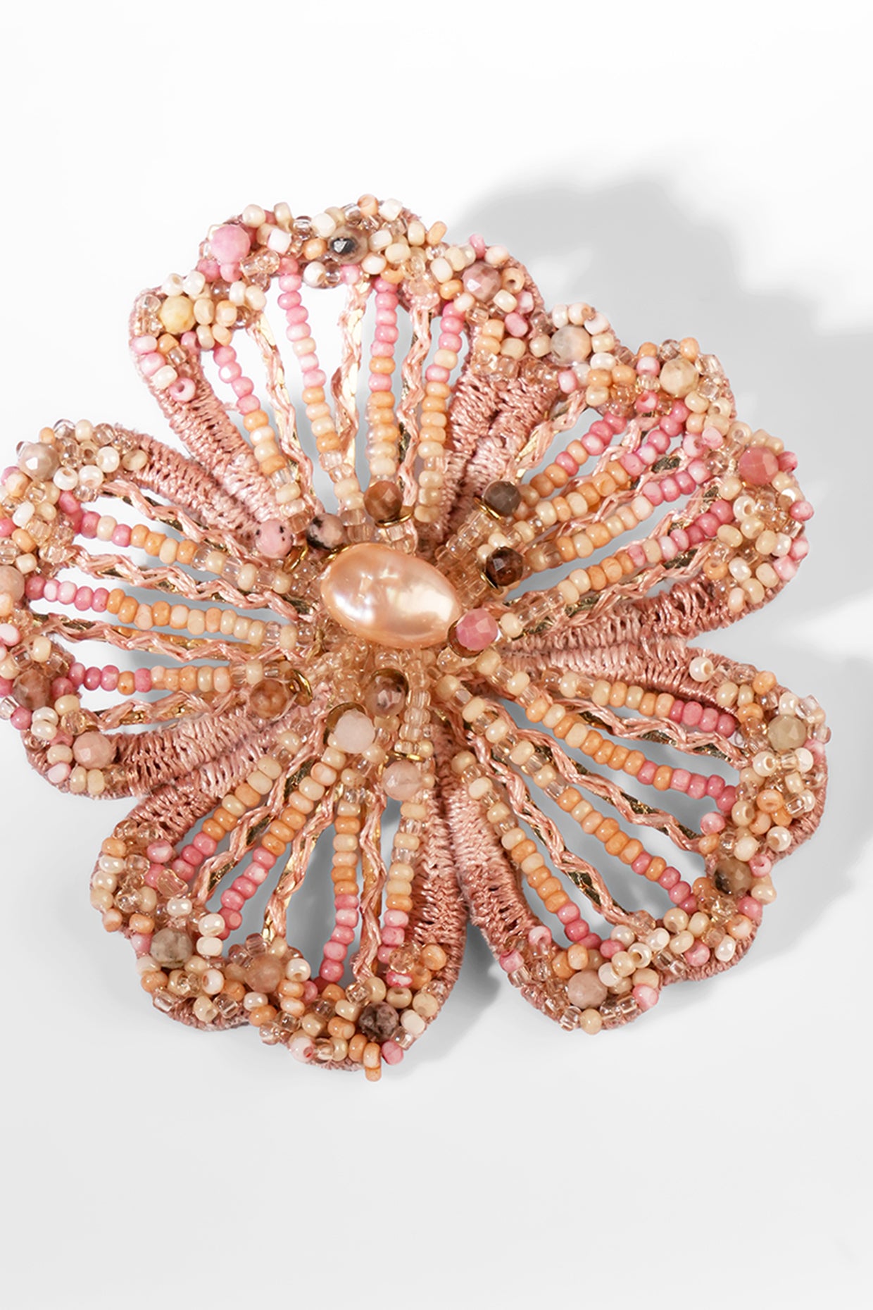 Dusty Pink Gregoriana Earrings