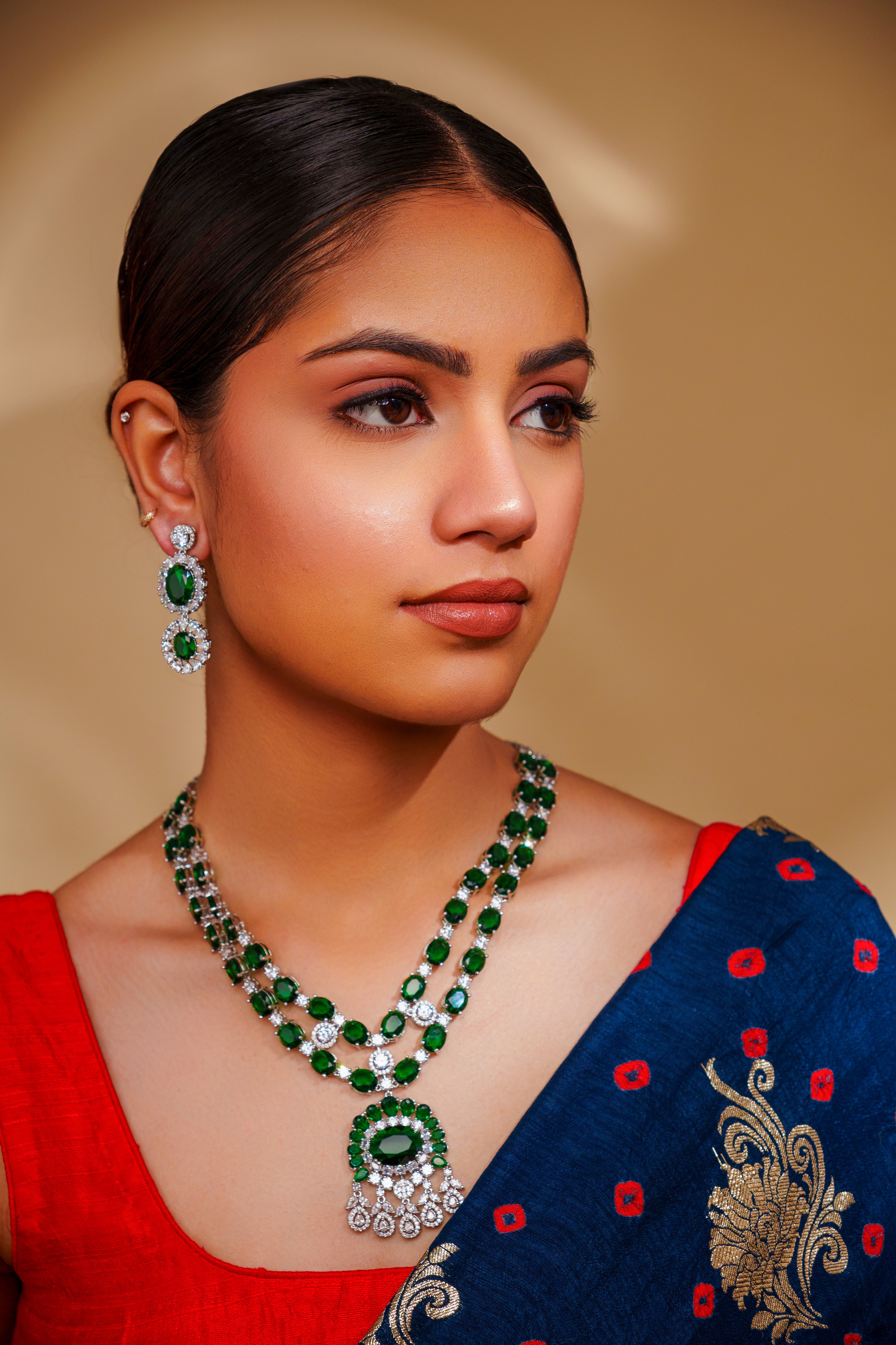 Alyssa Diamond Necklace Set