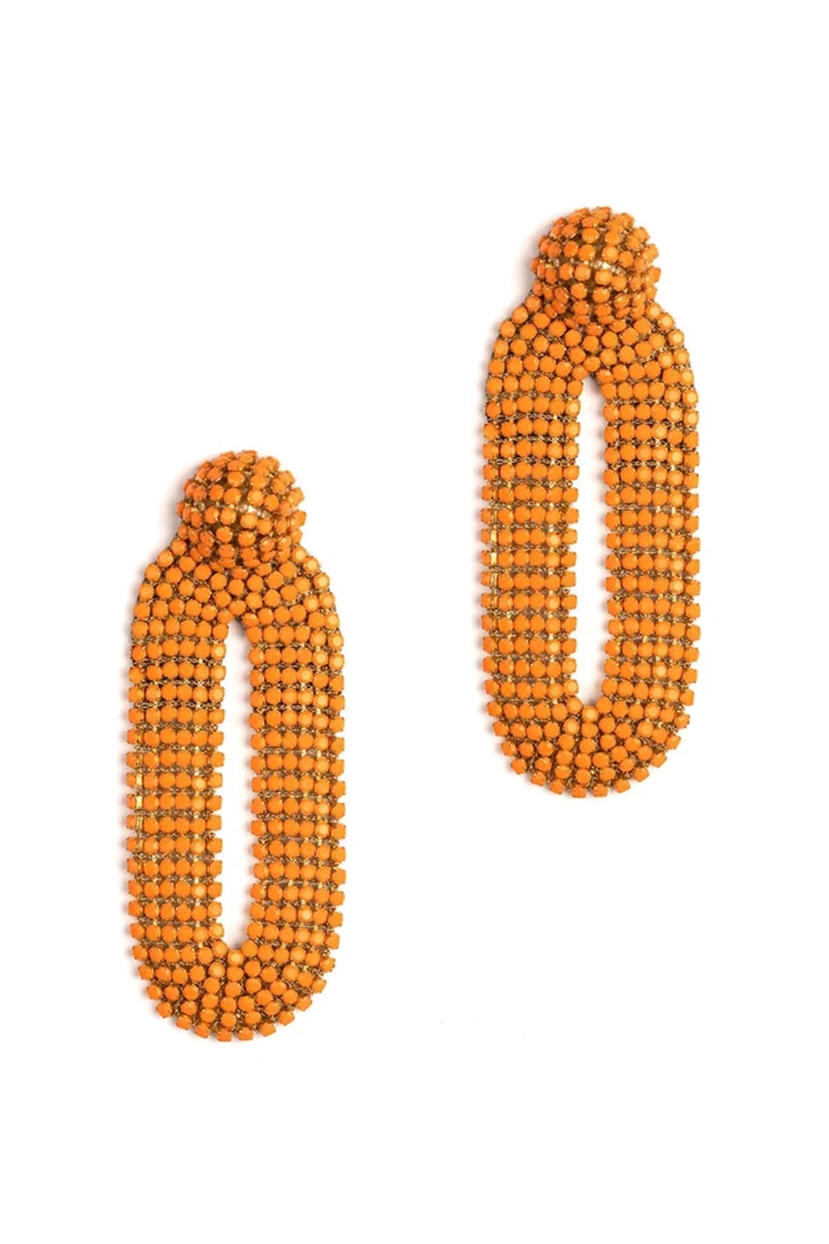 Orange Bianca Earrings