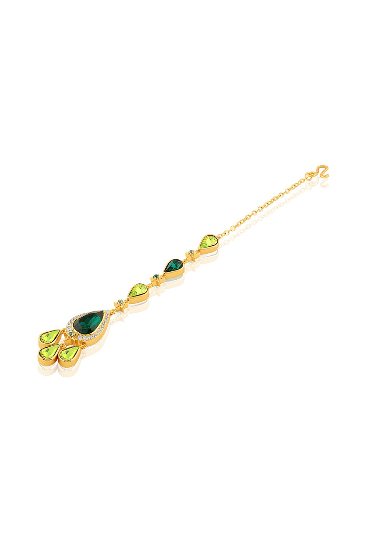 Evandra Maang Tikka In 18Kt Gold Plated