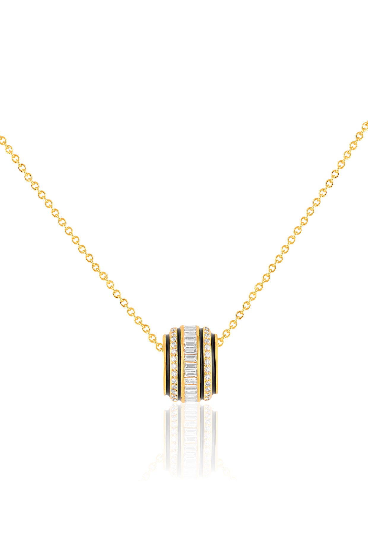 Mindora Pendant Necklace In 18Kt Gold Plated
