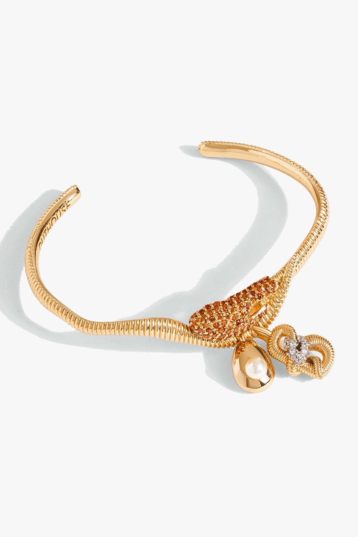 KOKO Alphabet Cuff in Rosé