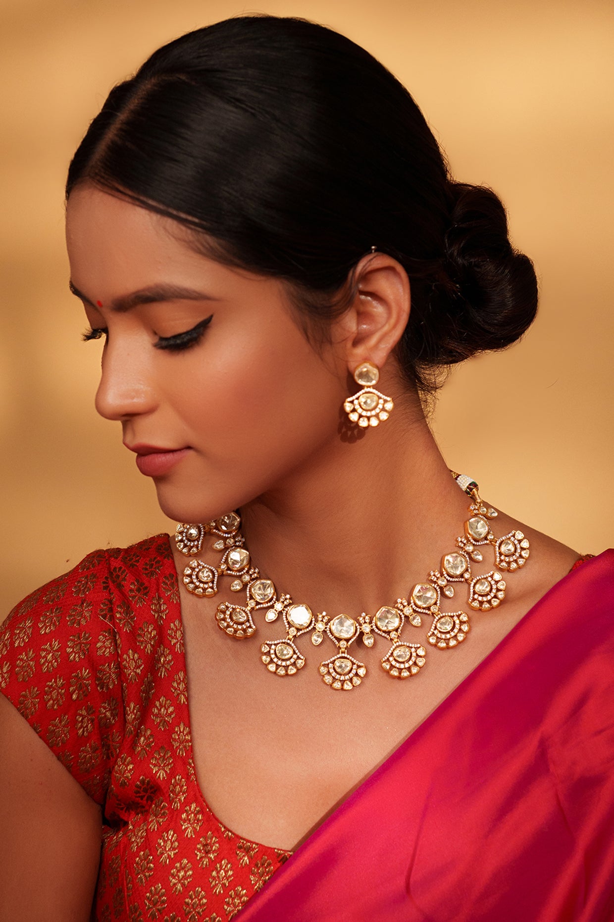 Pankiti Moissanite Set