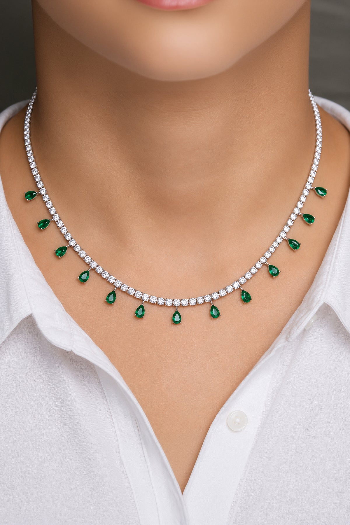 Green Antonia Necklace