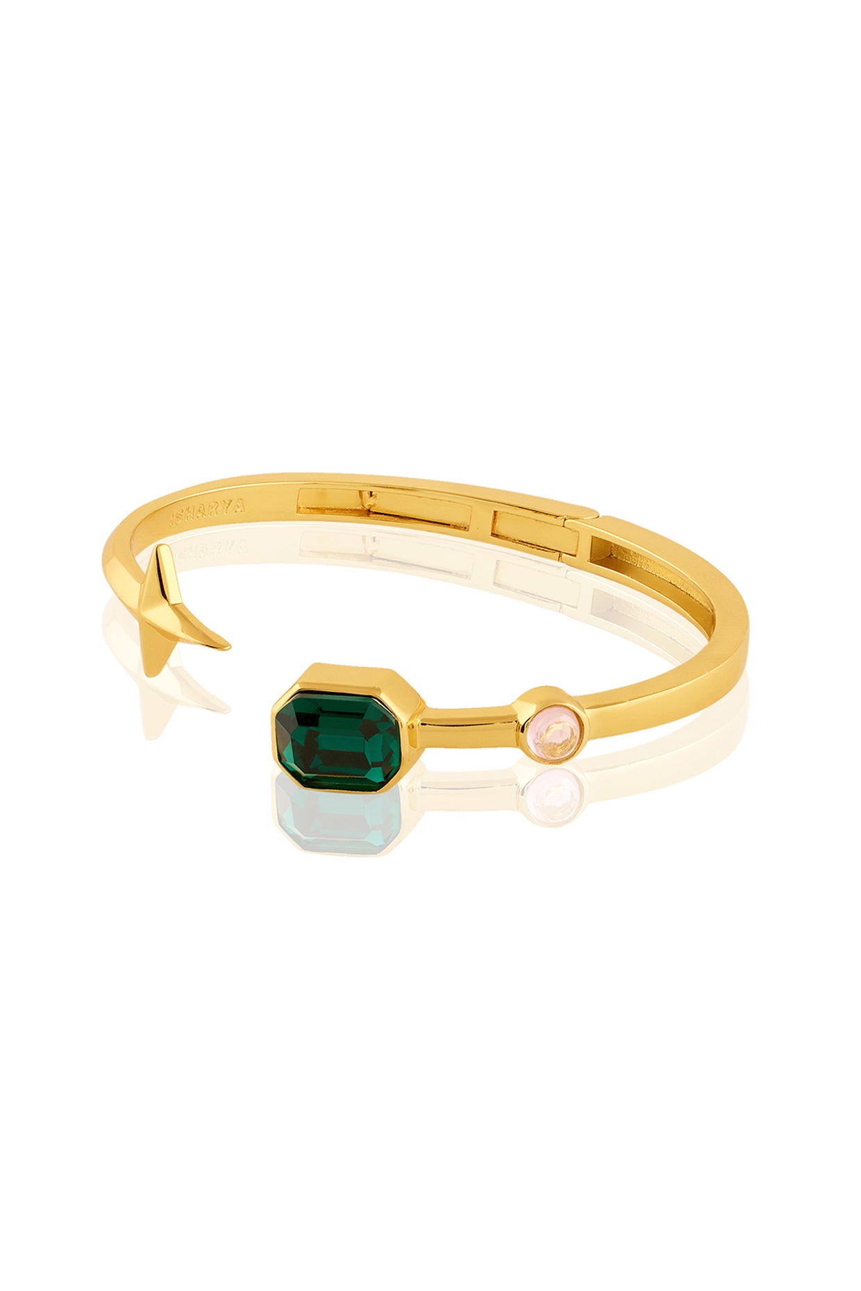 Starborn Cuff Bracelet In 18Kt Gold Plated