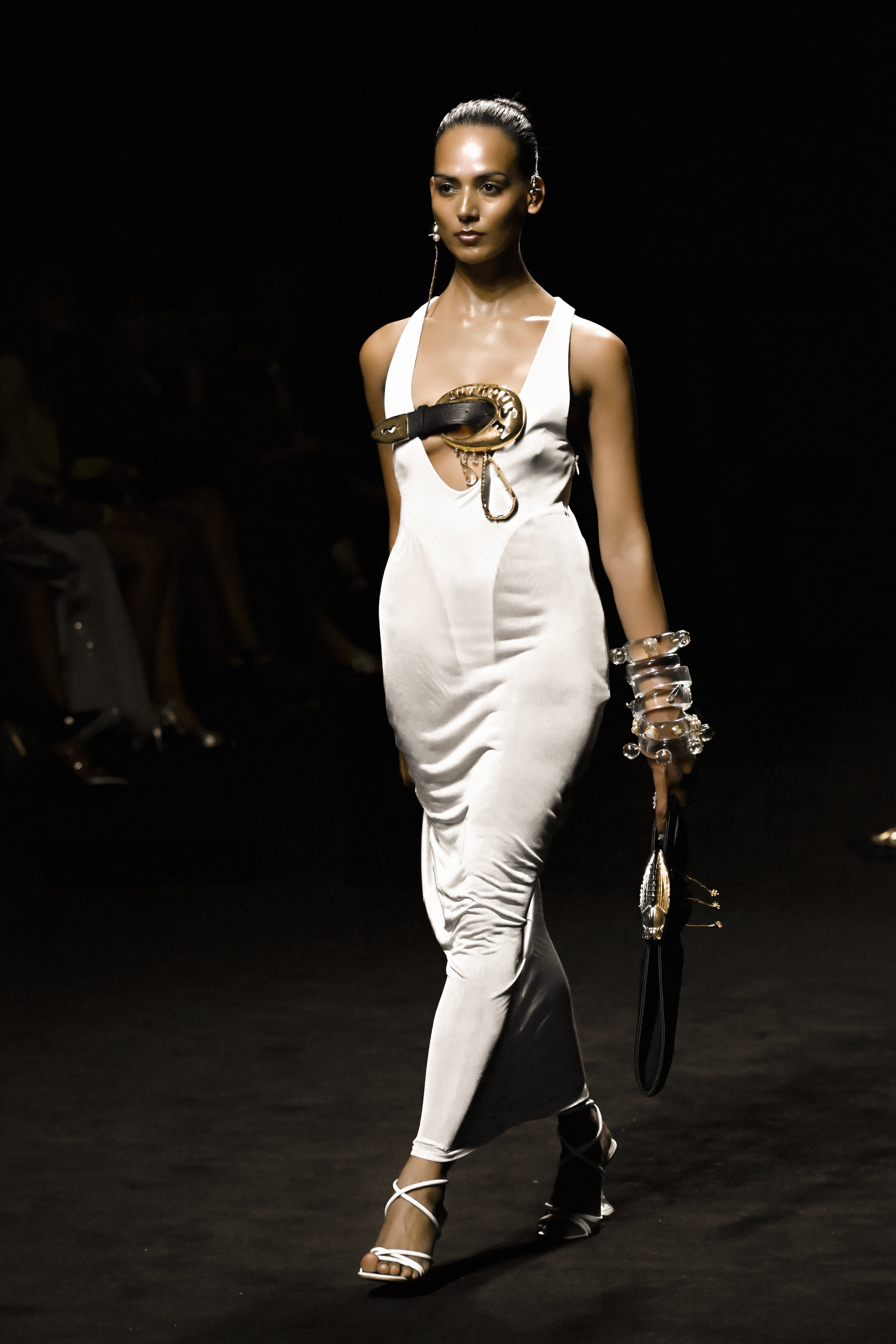 The Koko Runway Klutch in Cosmos Black