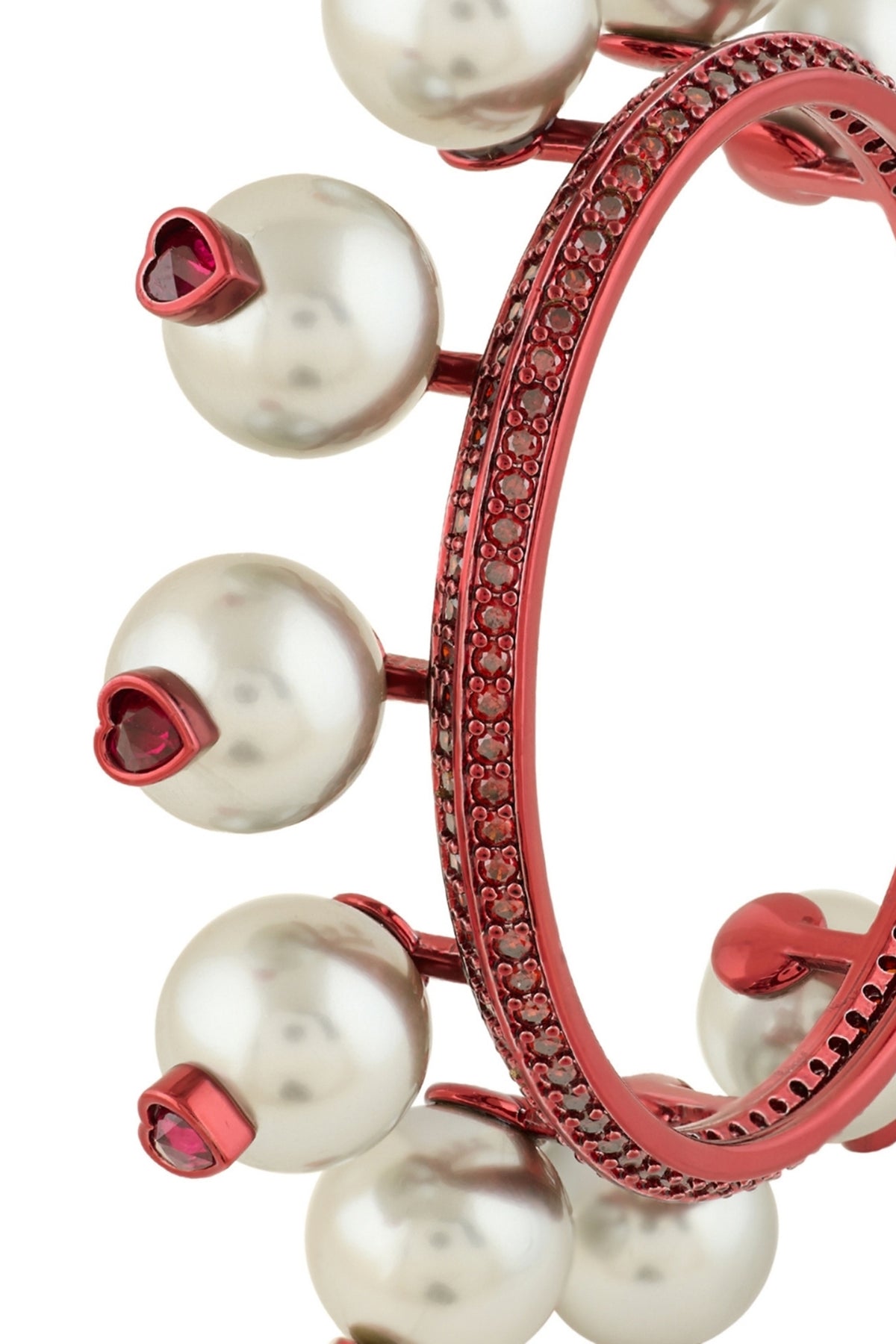 Regency Pearl Ruby Cuff