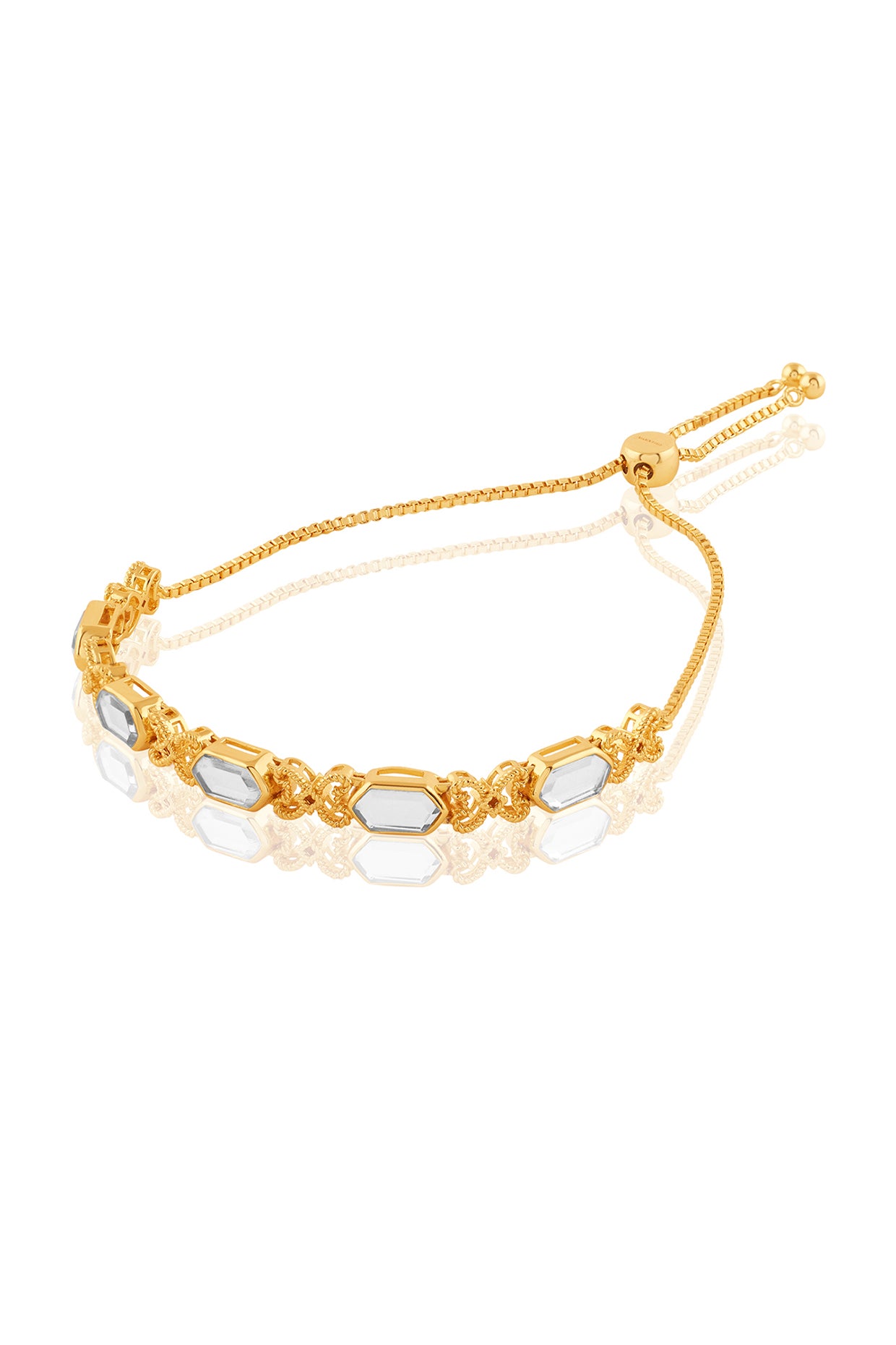Marfim Bolo Bracelet In 18Kt Gold Plated