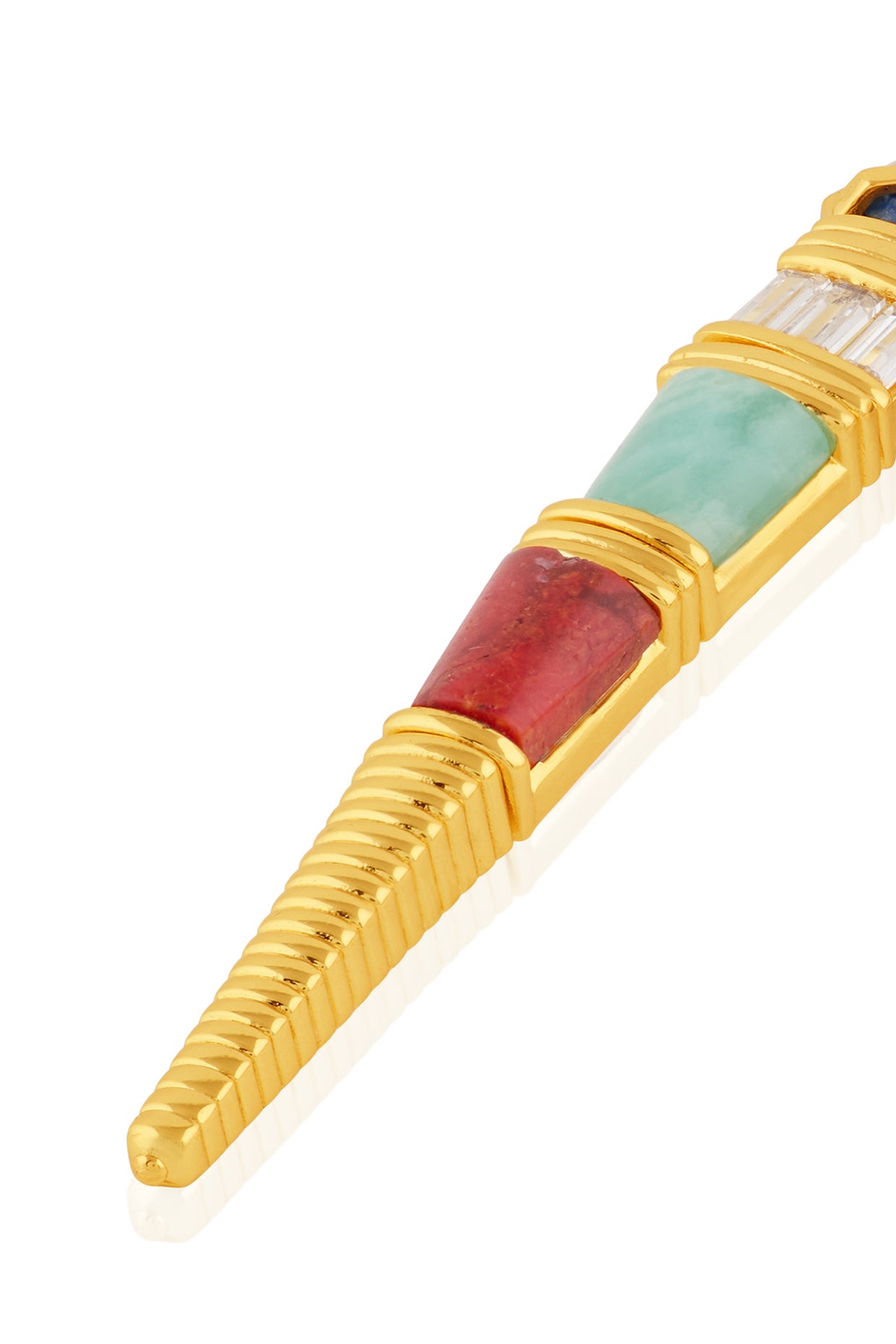 Astryx Statement Danglers 18kt Gold Plated