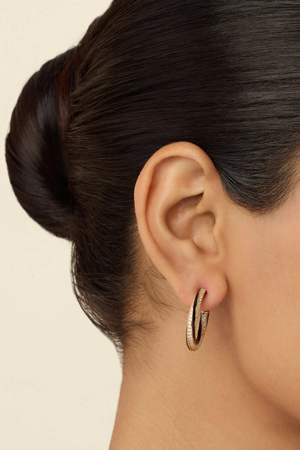 Notura Hoops In 18Kt Gold Plated