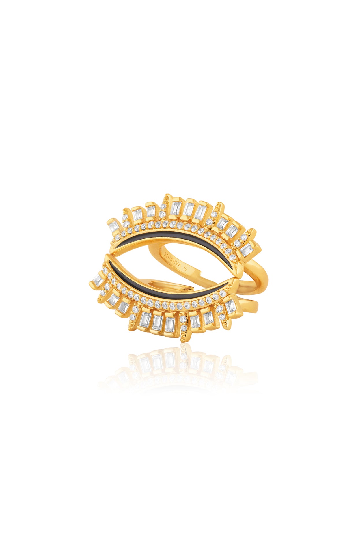 Vestra Ring In 18Kt Gold Plated