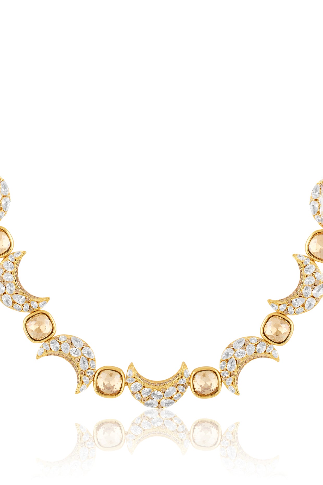 Hinu's Charm Lucky Necklace In 18Kt Gold Plated