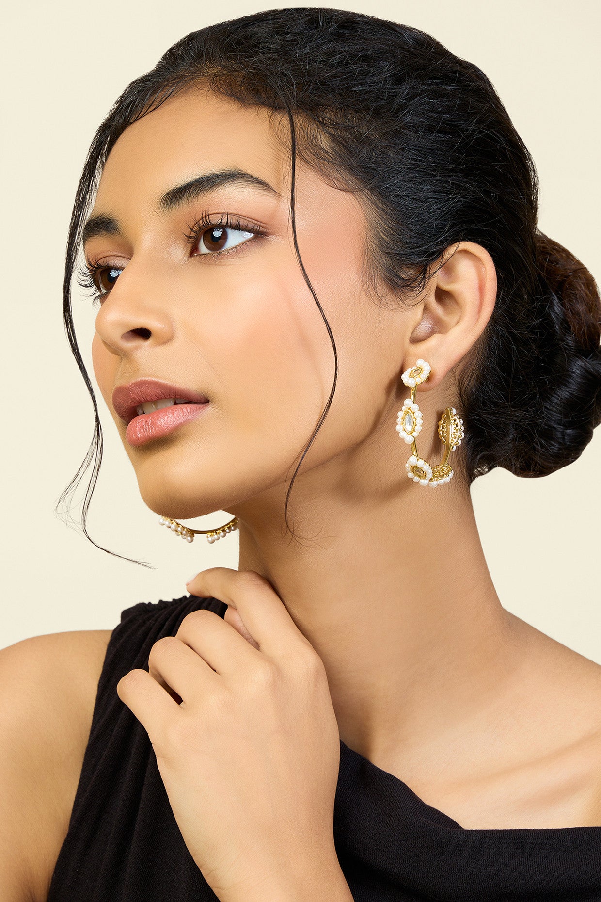 Mirror Moti Big Hoops